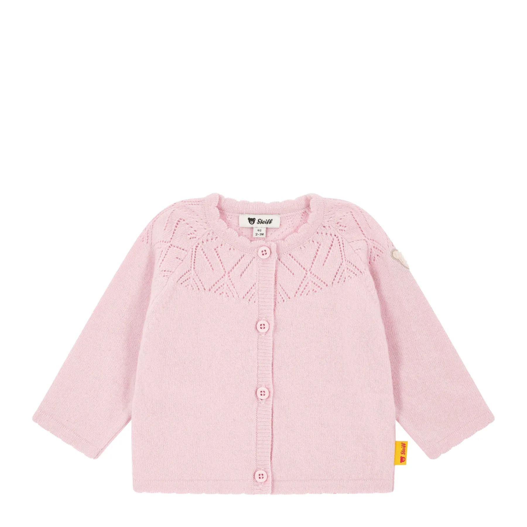 Steiff Naissance|Bébé Filles (taille 56-80)*Cardigan tricot, pâle pour Filles