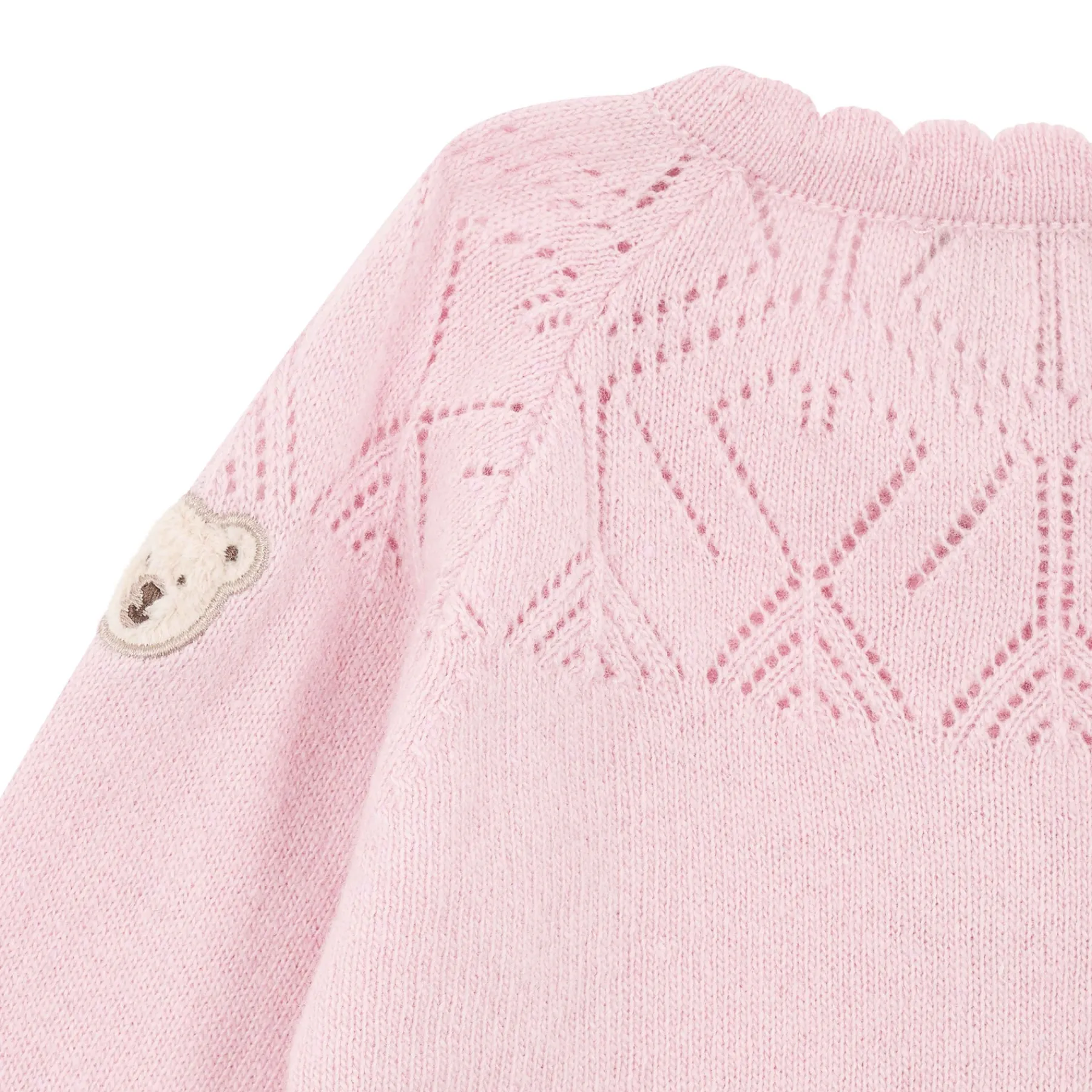 Steiff Naissance|Bébé Filles (taille 56-80)*Cardigan tricot, pâle pour Filles