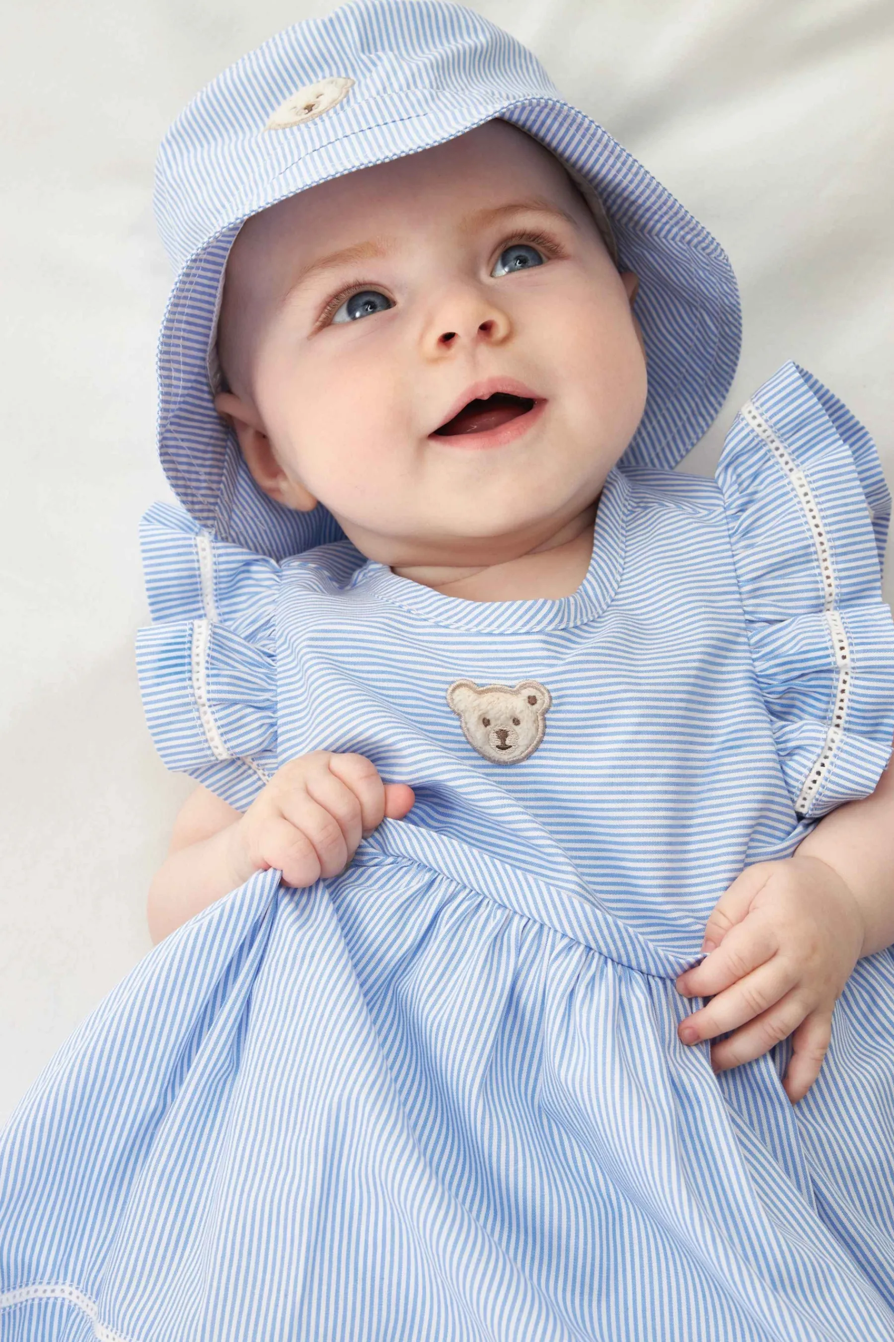 Steiff Casquettes, Foulards Et Écharpes Triangulaires*Chapeau, bleu clair pour Filles