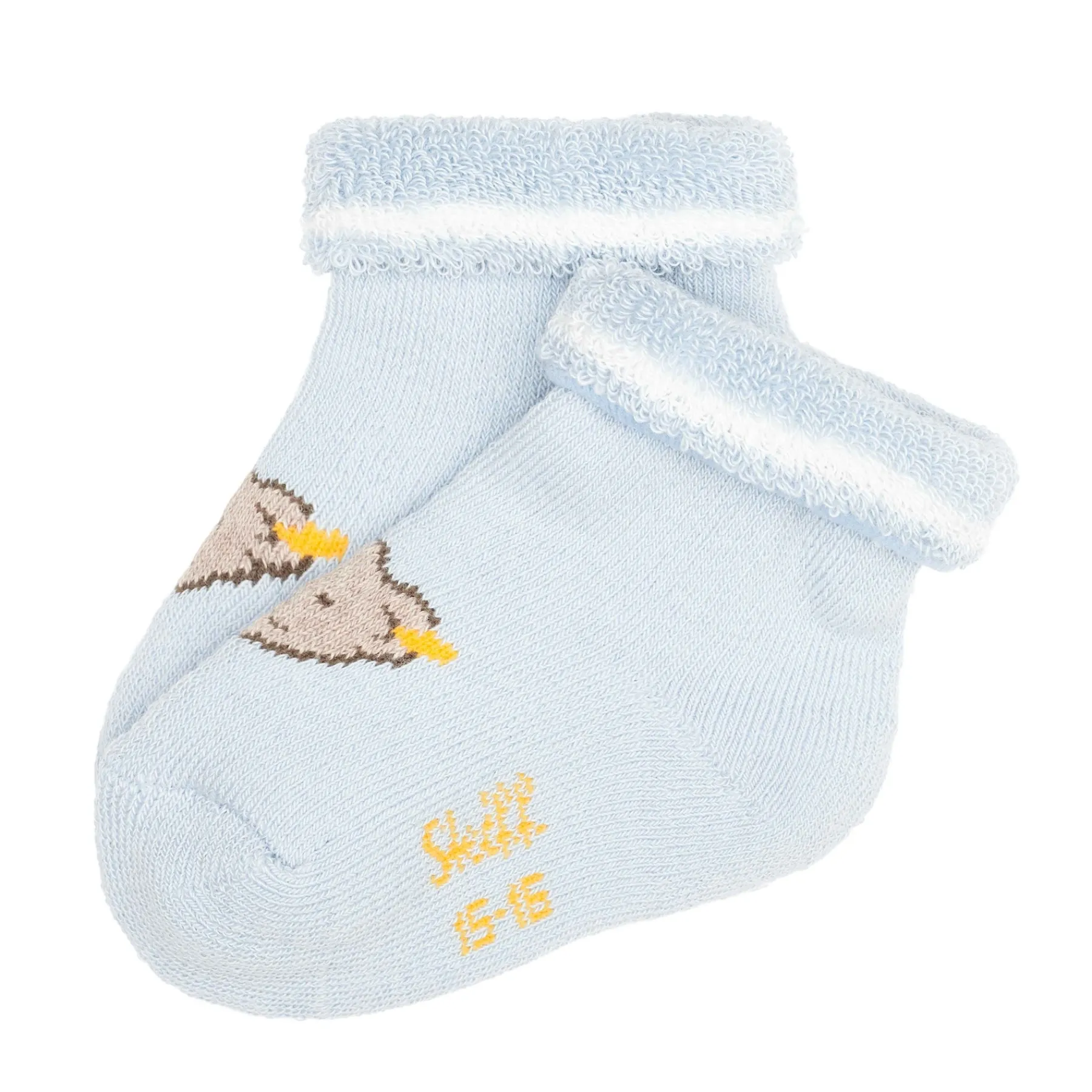 Steiff Naissance|Chaussettes Et Collants*Chaussettes GOTS, bleu clair