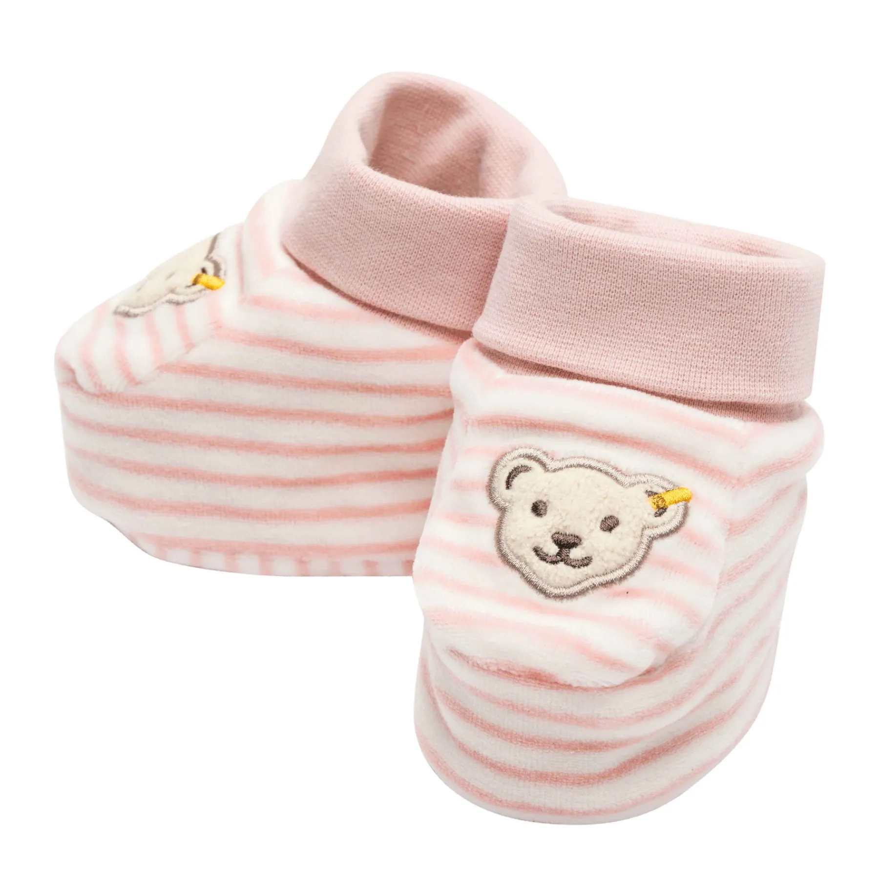 Steiff Naissance|Vêtements De Bébé Certifiés Gots*Chausson bébé GOTS, pâle