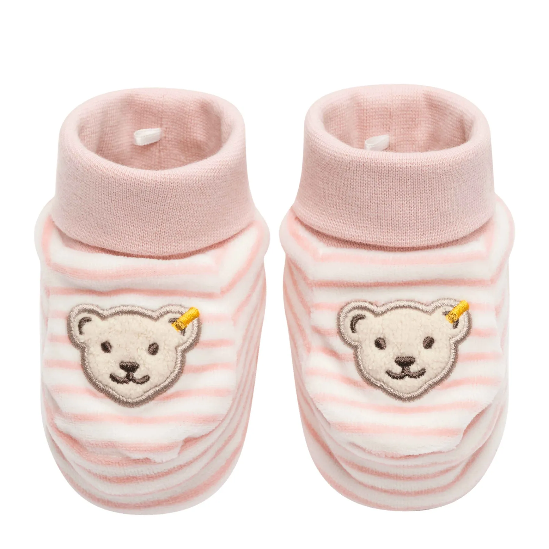 Steiff Naissance|Vêtements De Bébé Certifiés Gots*Chausson bébé GOTS, pâle