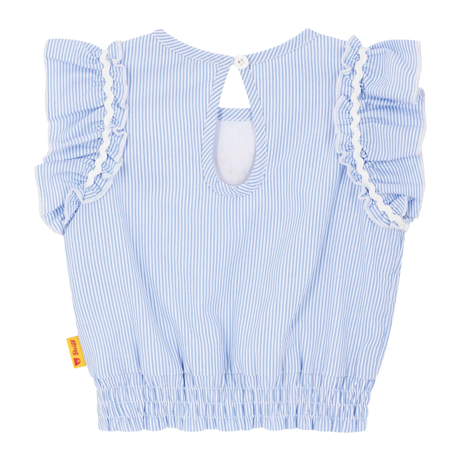Steiff Bébé Filles (taille 56-80)*Chemise manches courtes, bleu clair pour Filles