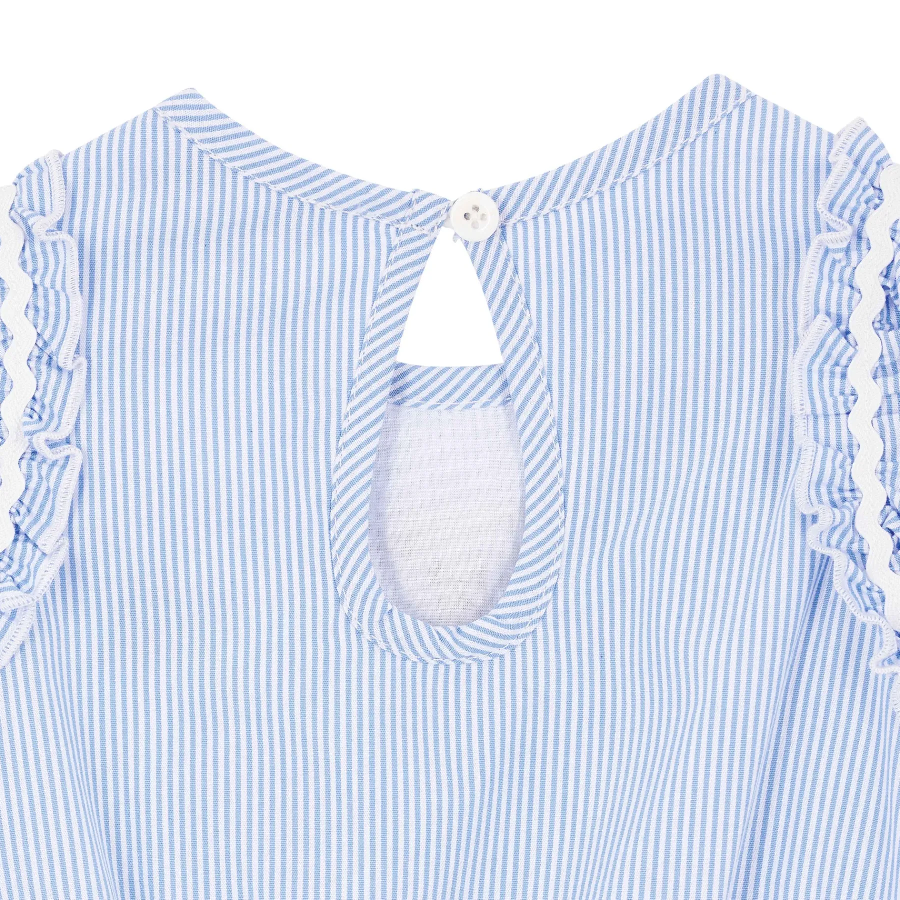 Steiff Bébé Filles (taille 56-80)*Chemise manches courtes, bleu clair pour Filles