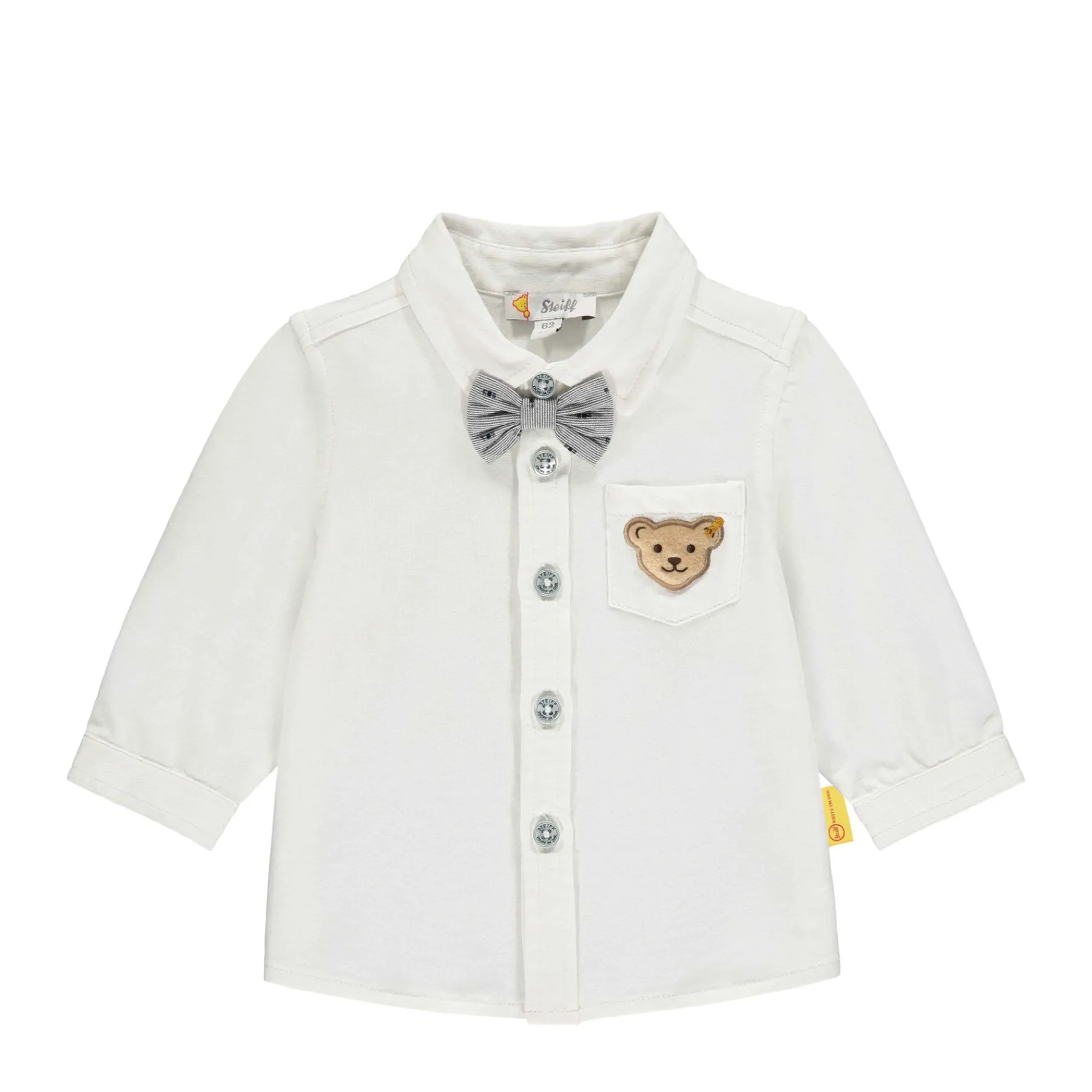 Steiff Baptême|Bébé Garçon (taille 56-80)*Chemise manches longues, pour Garçons