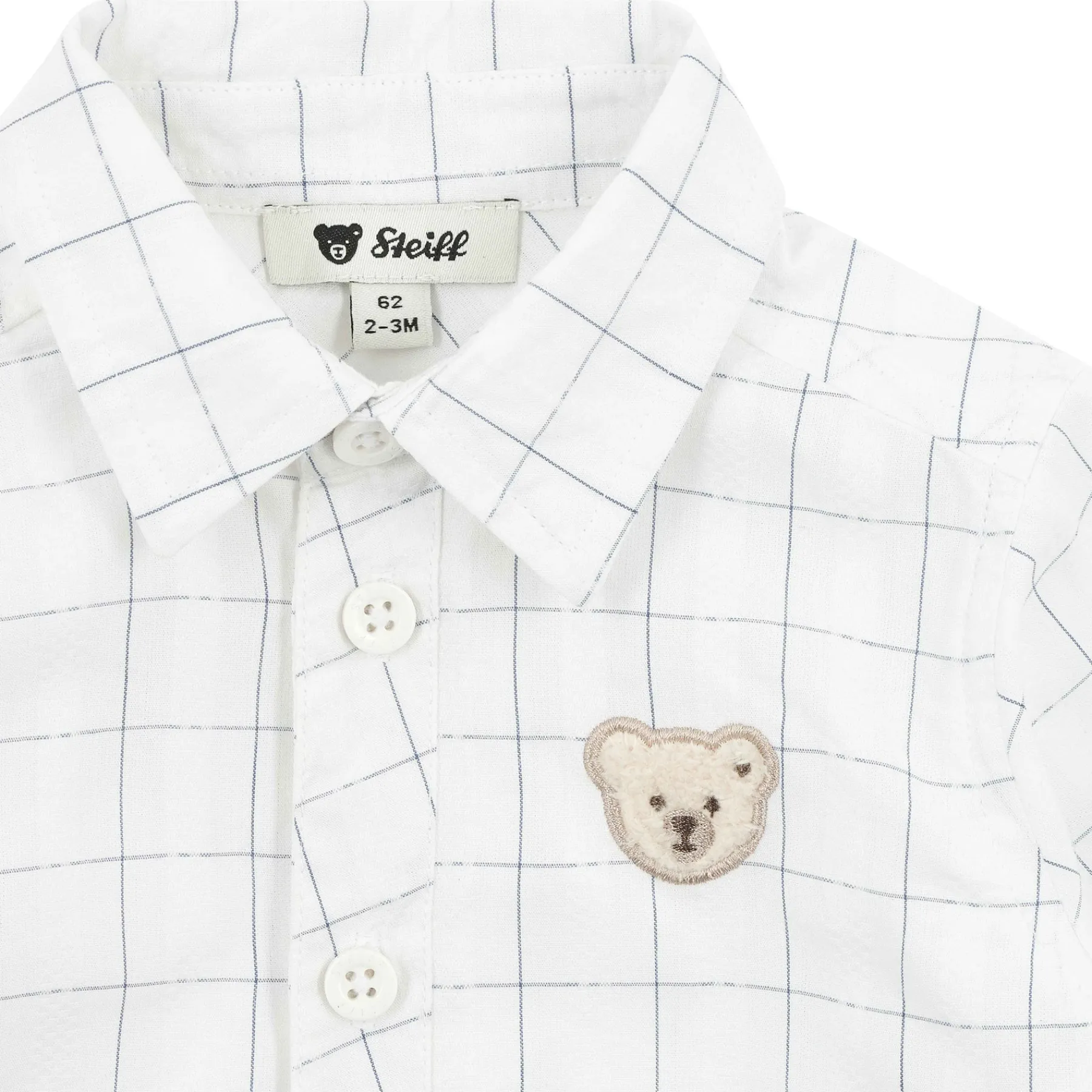 Steiff Baptême|Bébé Garçon (taille 56-80)*Chemise manches longues, pour Garçons