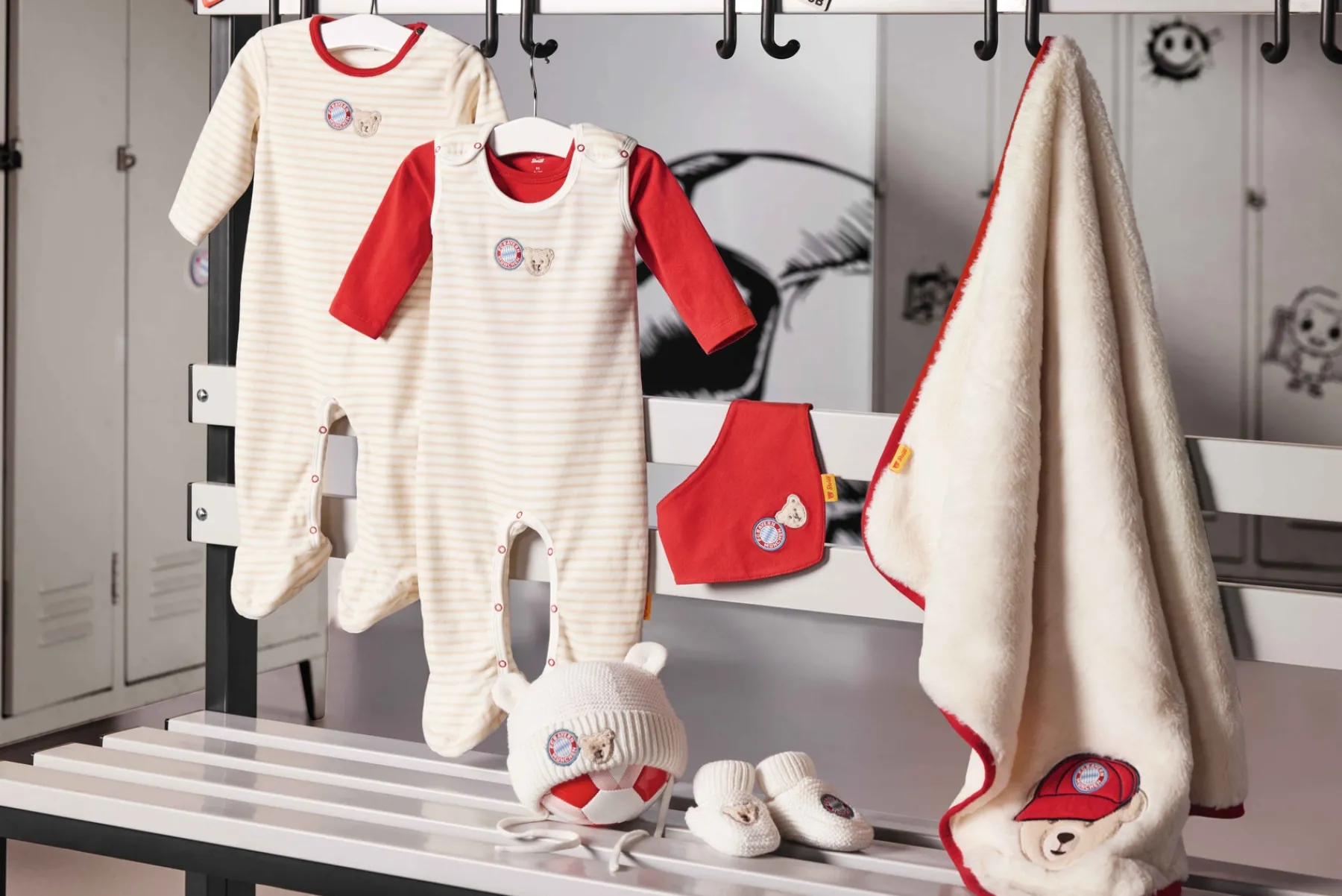 Steiff Couvertures Et Sacs De Couchage|Couvertures Et Sacs De Couchage*Couverture FC Bayern,