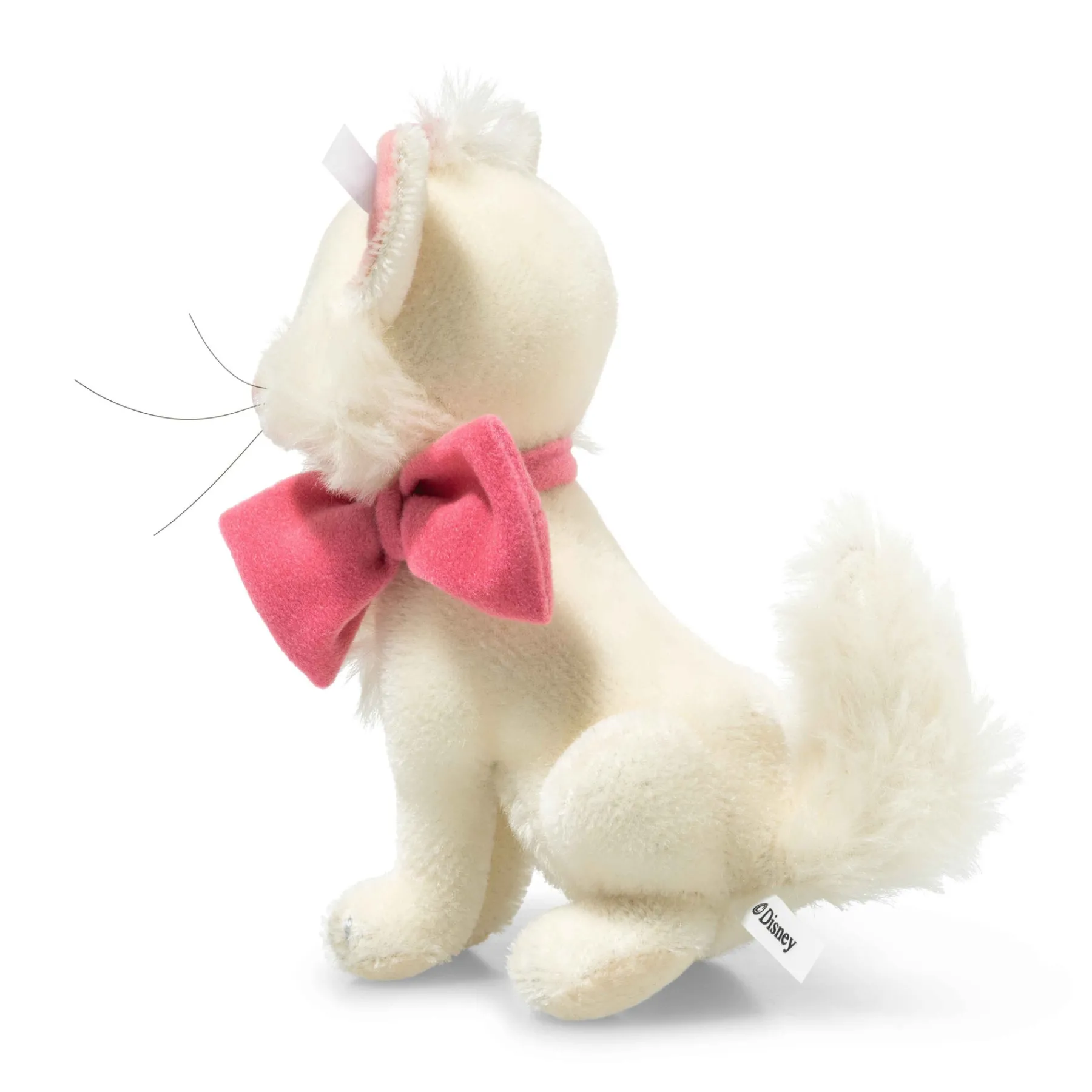 Steiff Disney|Édition Limitée*Disney Aristocat Marie, 18 cm, blanc