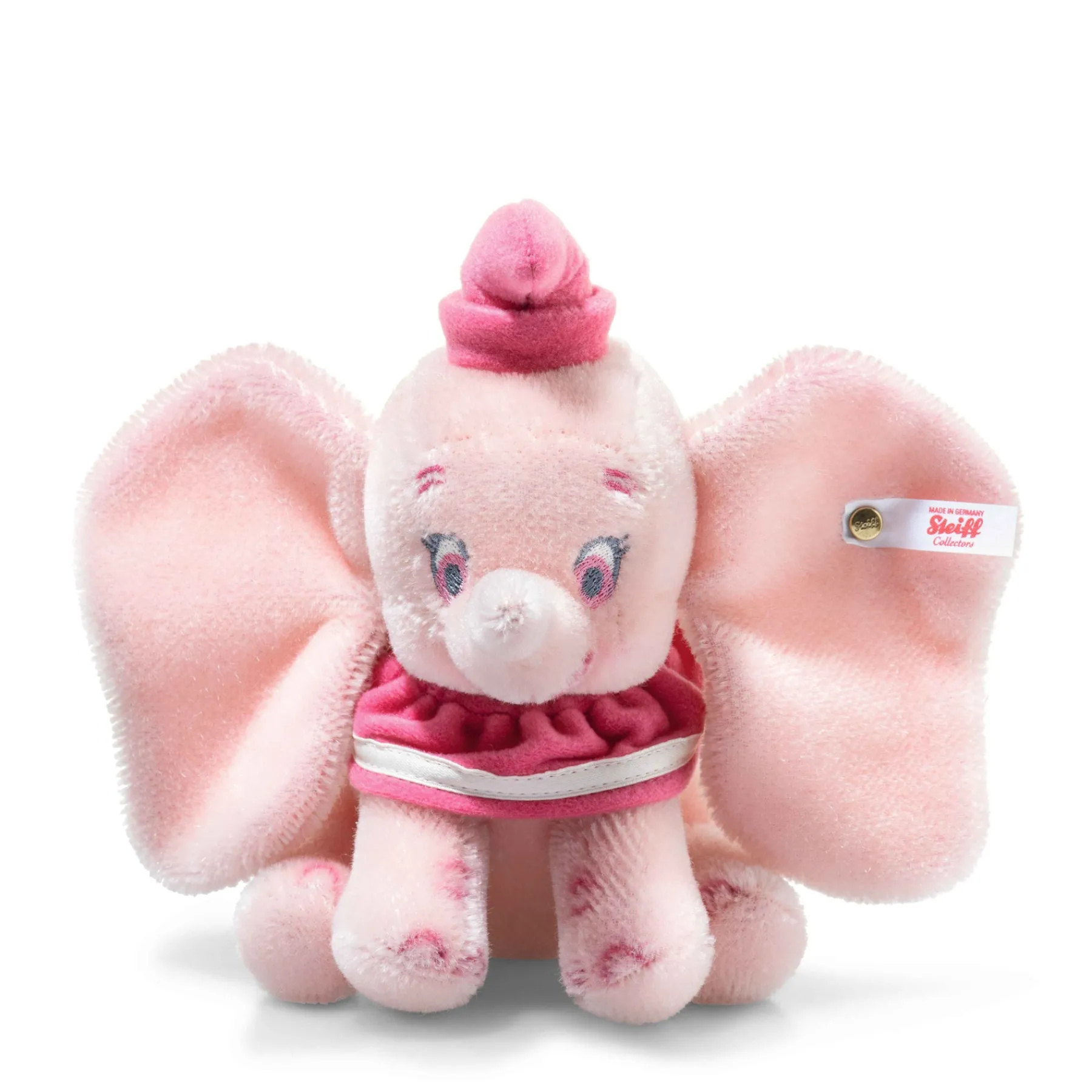 Steiff Disney|Édition Limitée*Disney Dumbo, 13 cm, rose pâle