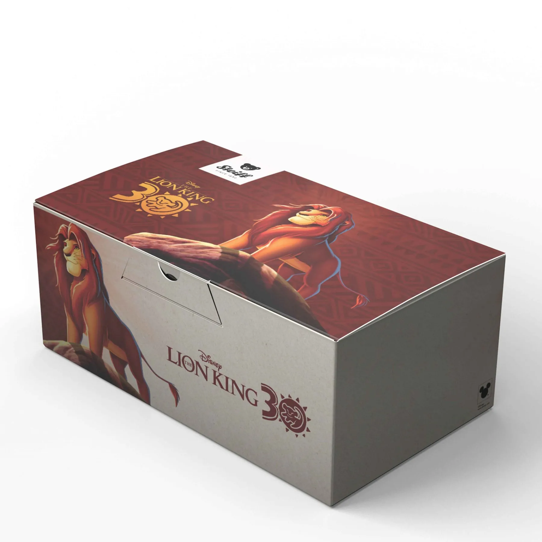 Steiff Disney|Édition Limitée*Disney Lion King Mufasa et Simba 30e anniversaire, 17 cm, multicolore