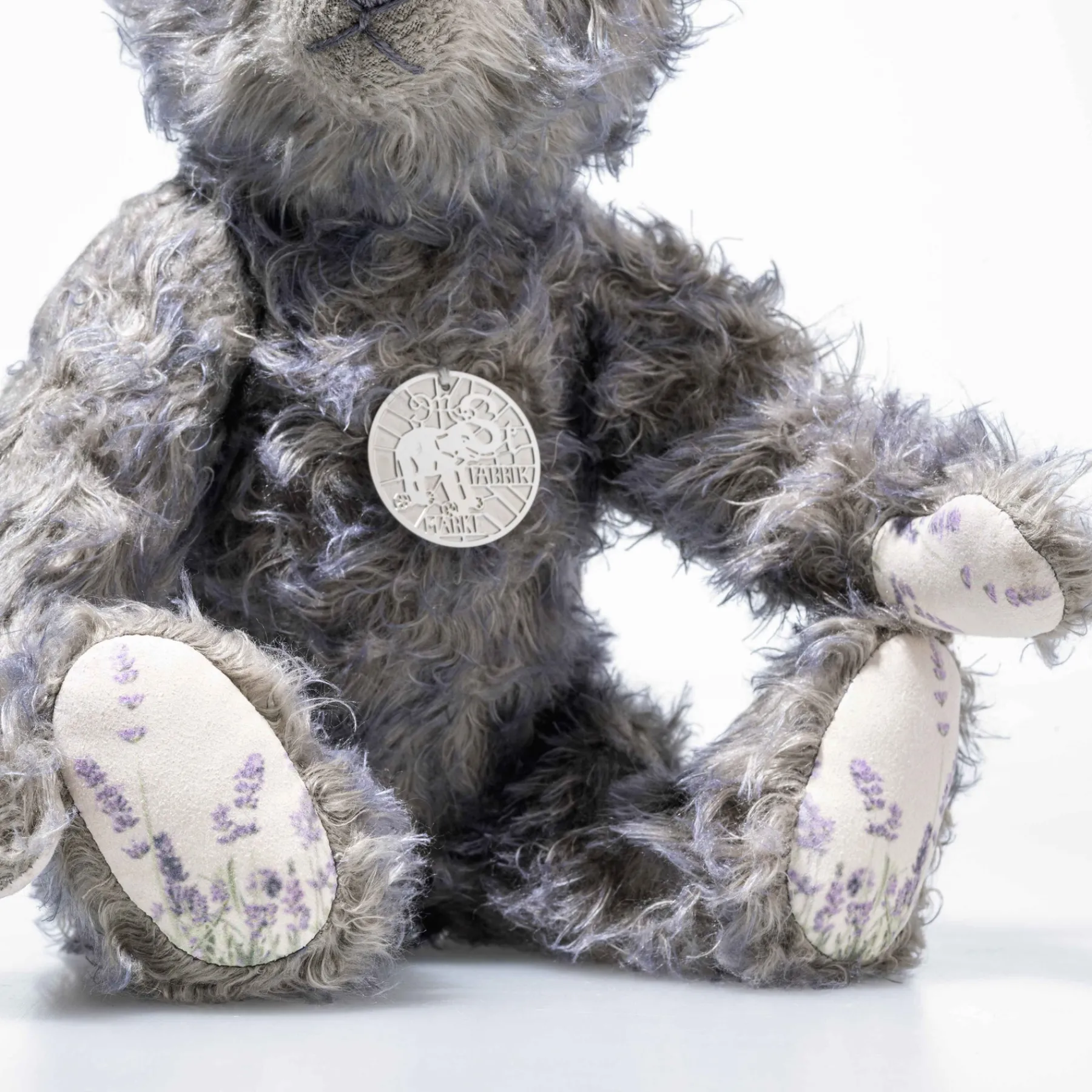 Steiff Édition Limitée*Édition 2024 du Club, 31 cm, gris clair