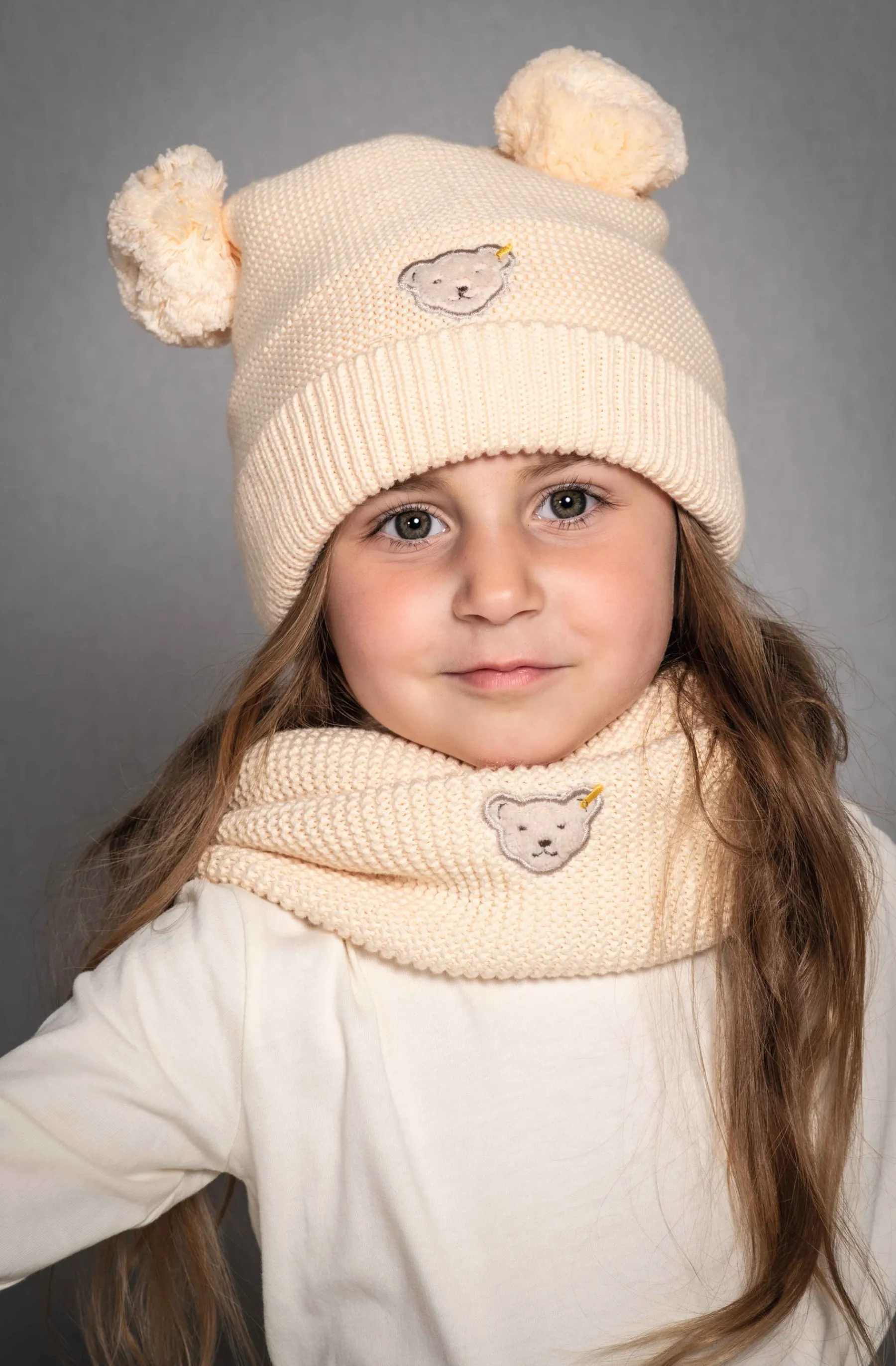 Enfant Steiff Bonnets Et Ècharpes*Echarpe tube, pour Filles
