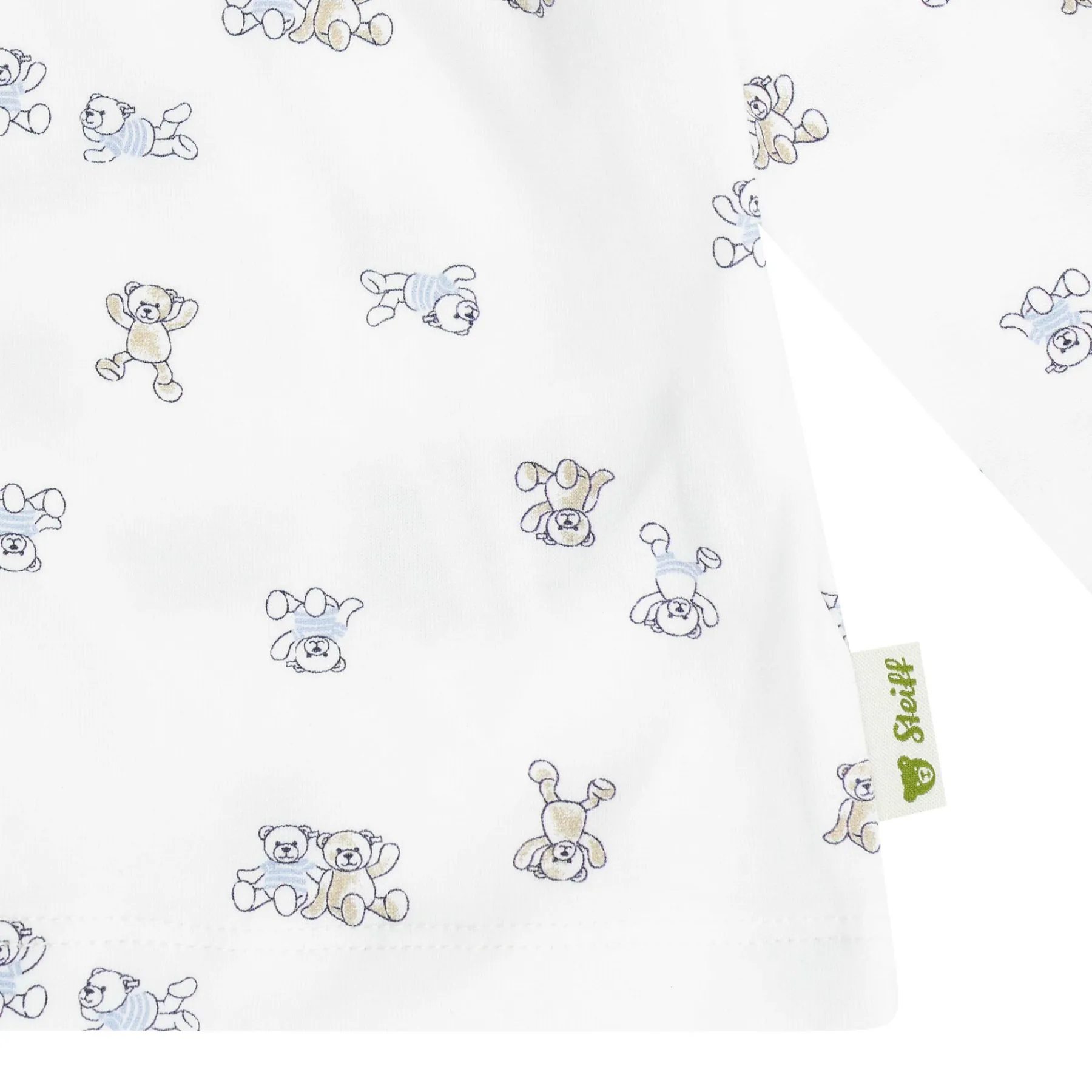 Steiff Naissance|Corps, Barboteuse Et Combinaisons*Ensemble grenouillère + T-shirt, bleu clair pour Garçons
