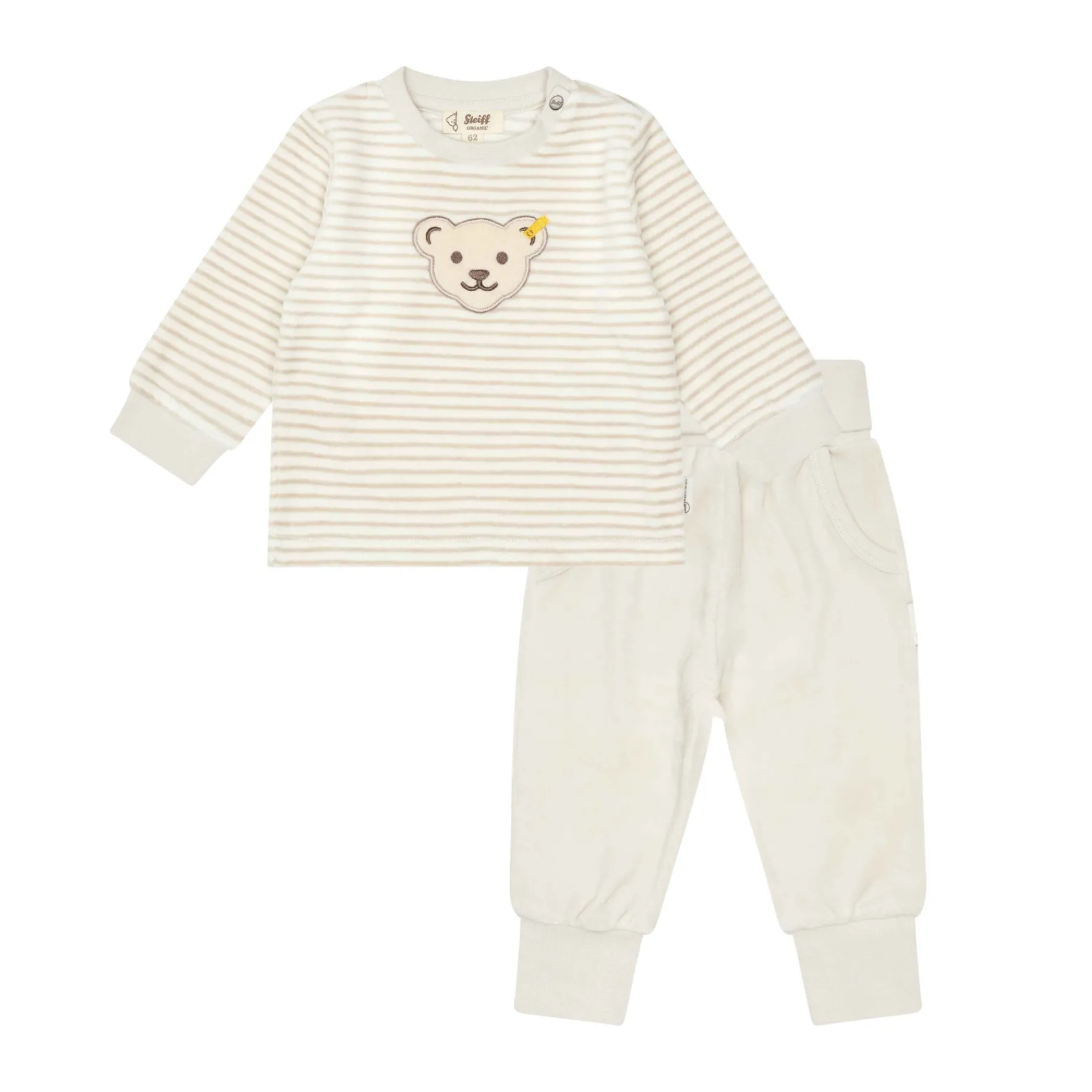 Steiff Vêtements De Bébé Certifiés Gots|Pantalons Et Jeans*Ensemble pantalon + sweatshirt GOTS,