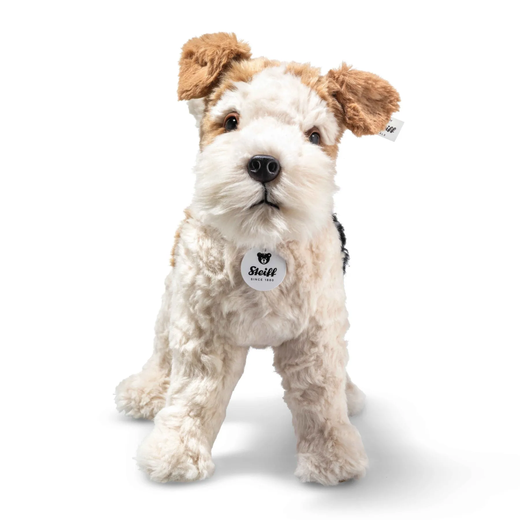 Enfant Steiff Anniversaire|Animaux Populaires*Fox-Terrier Foxy, 32 cm, multicolore