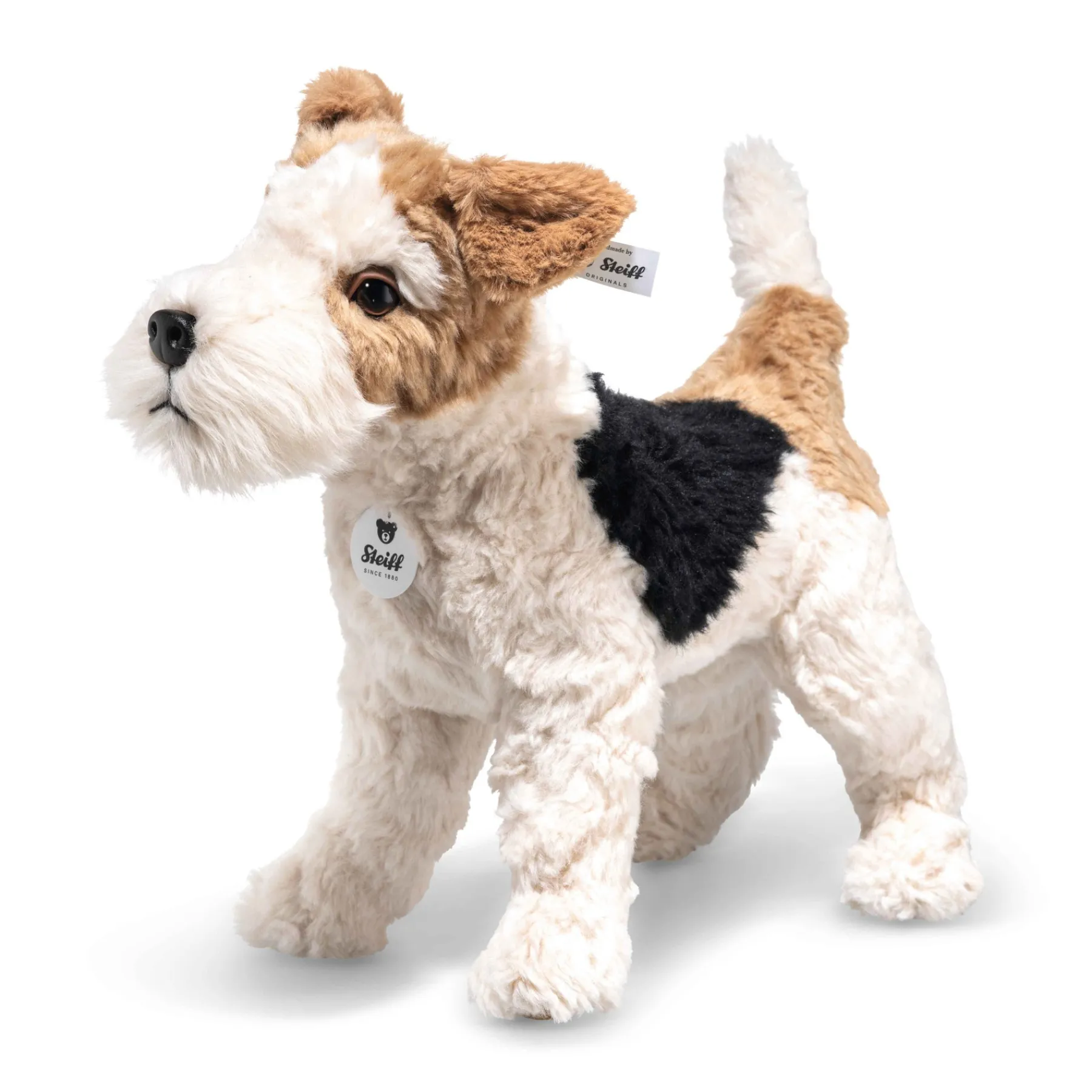 Enfant Steiff Anniversaire|Animaux Populaires*Fox-Terrier Foxy, 32 cm, multicolore