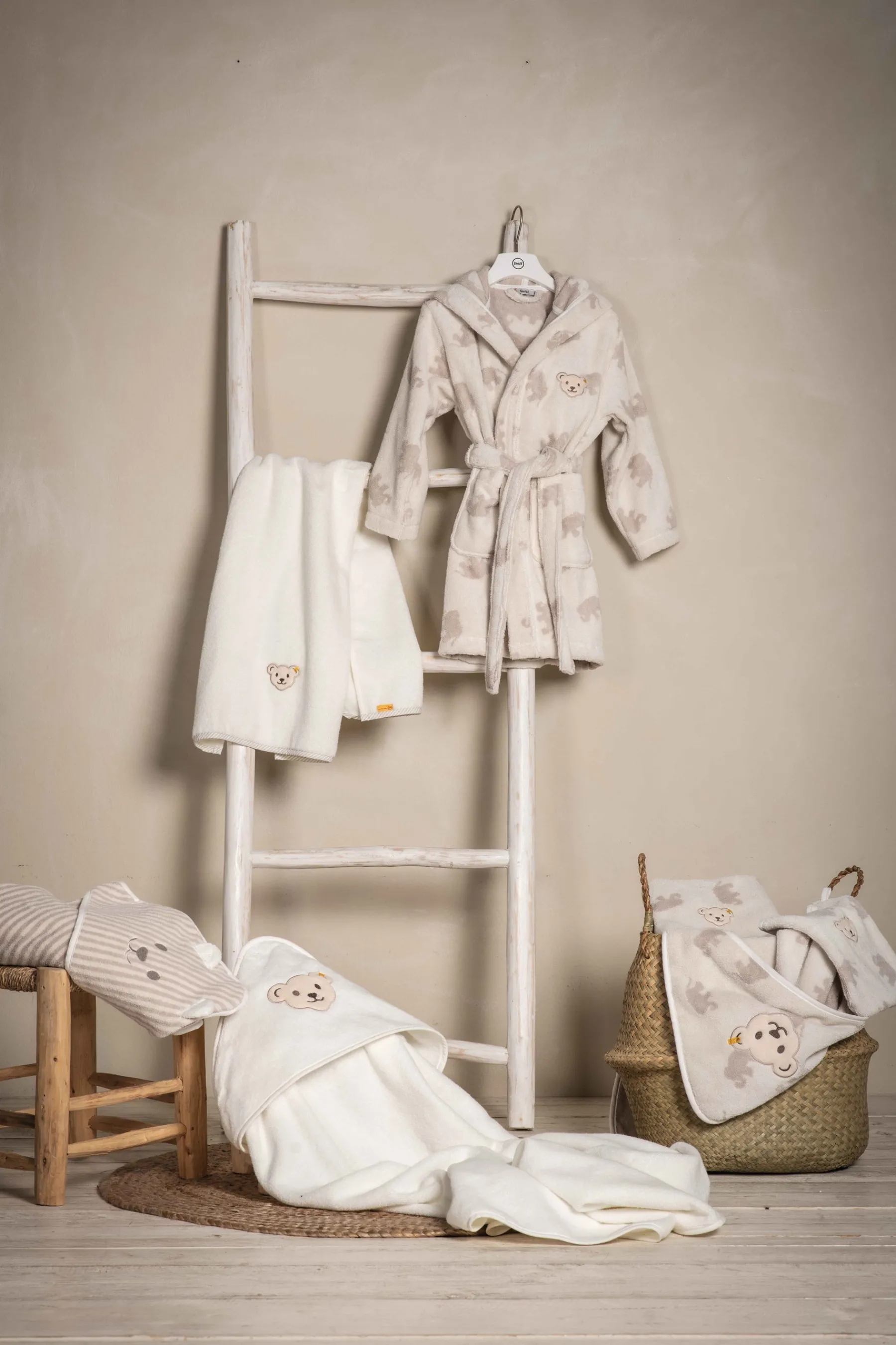Steiff Naissance*Gant de toilette,