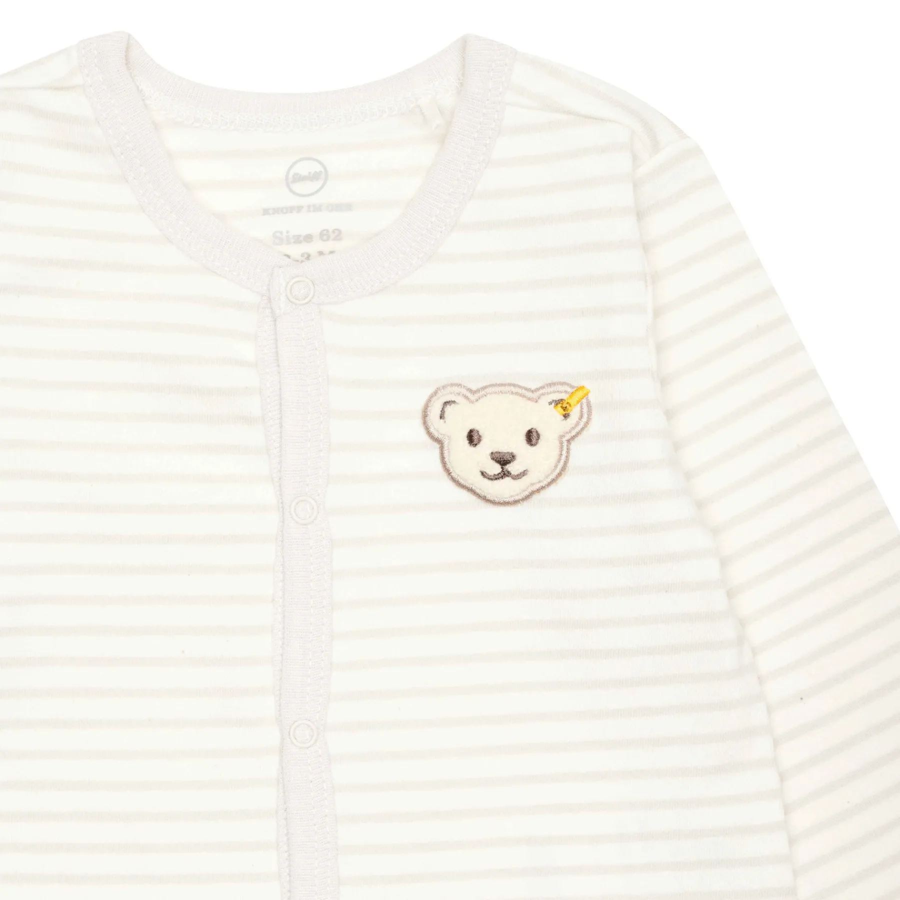 Steiff Vêtements De Bébé Certifiés Gots|Corps, Barboteuse Et Combinaisons*Grenouillère manches longues GOTS,
