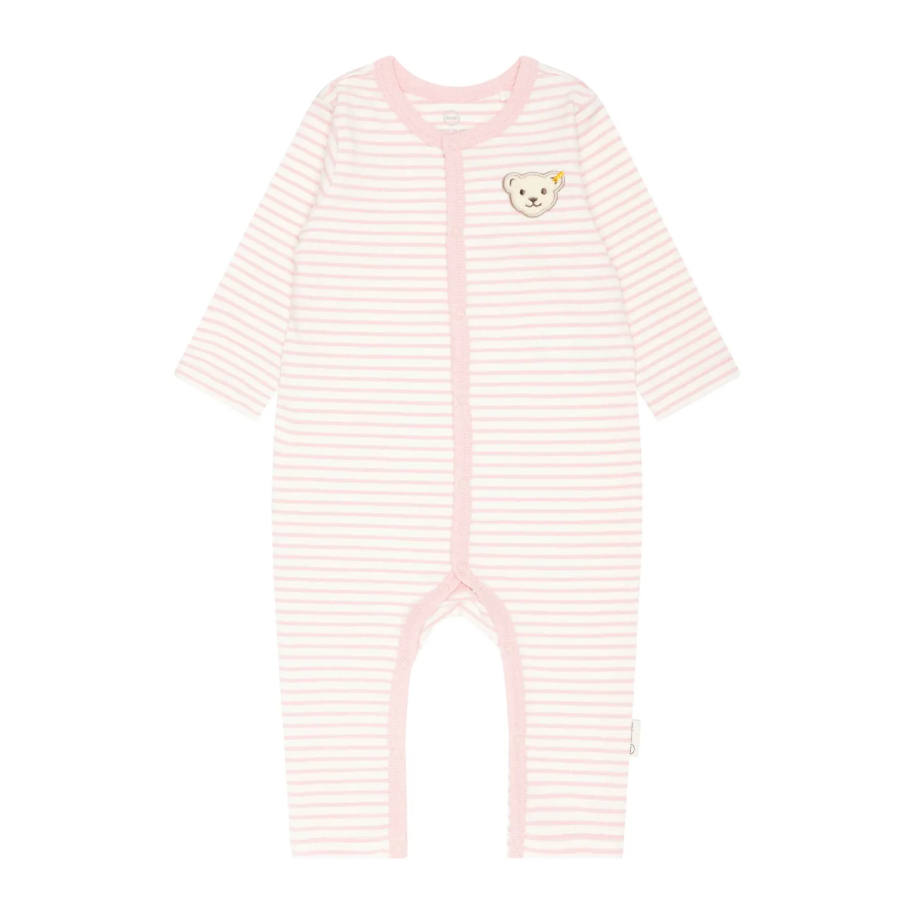 Steiff Vêtements De Bébé Certifiés Gots|Corps, Barboteuse Et Combinaisons*Grenouillère manches longues GOTS, pâle