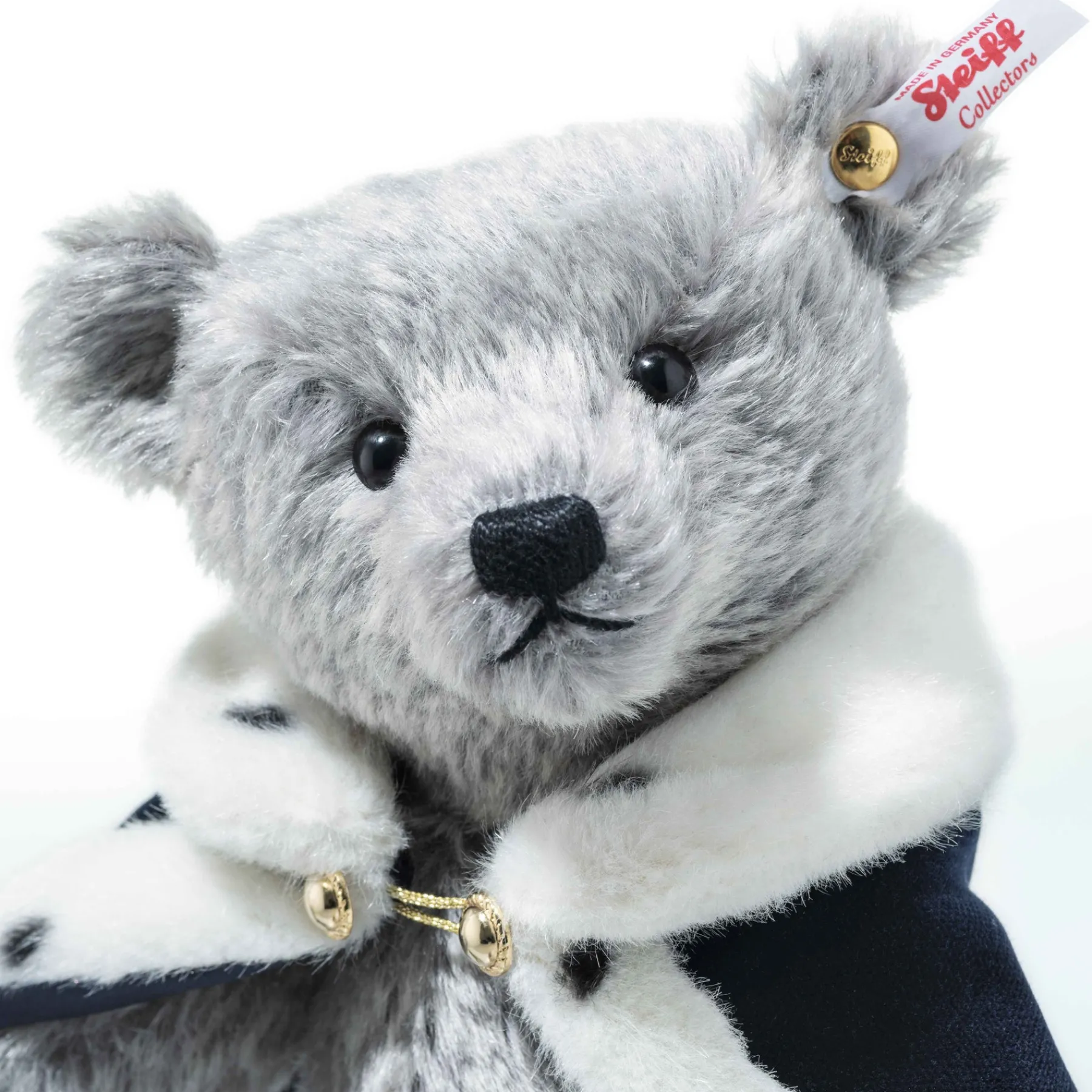 Steiff Édition Limitée*King Charles III Long to Reign Over Us, 31 cm, gris clair