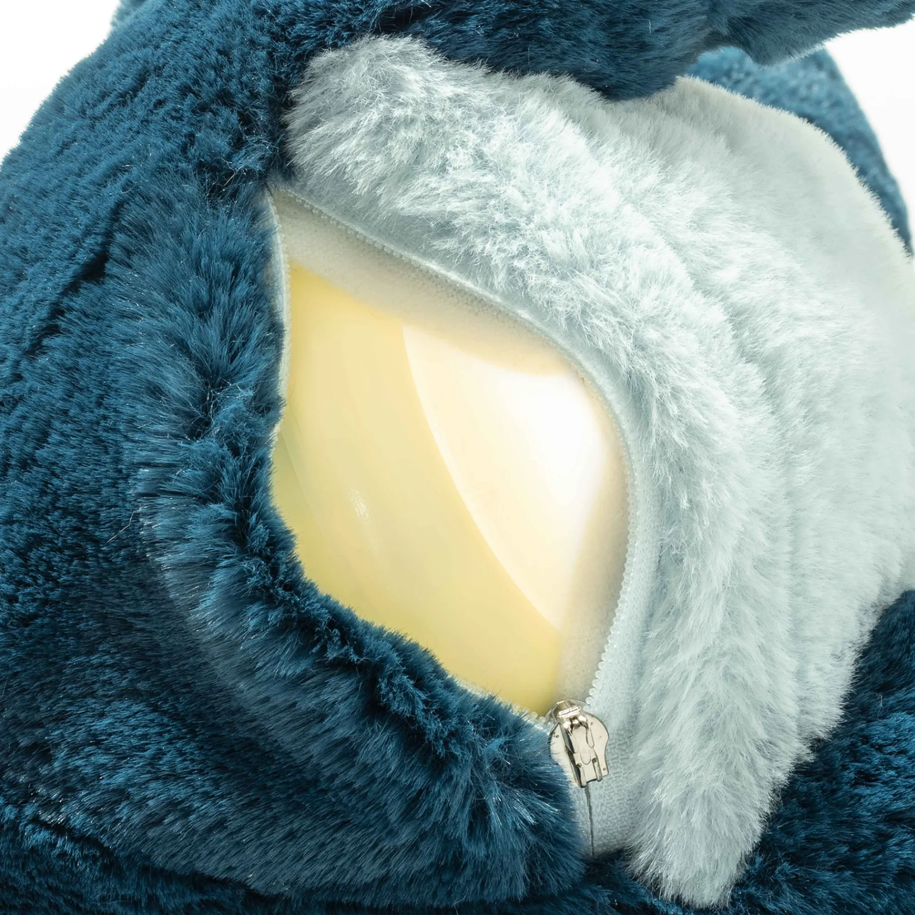 Enfant Steiff Anniversaire|Animaux Populaires*Light at Night stegosaurus Spott, 28 cm, bleu clair