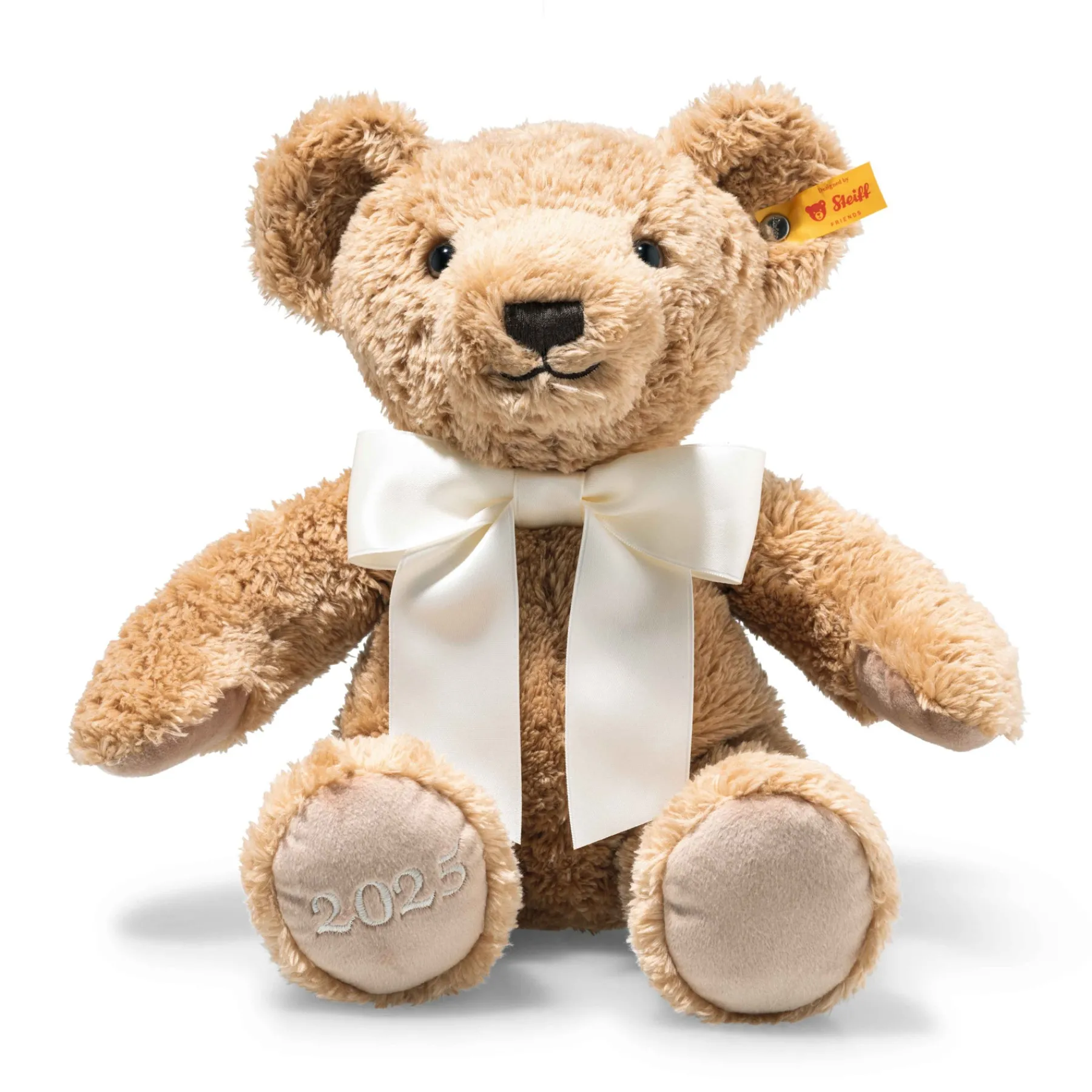 Enfant Steiff Les Porte-bonheur|Anniversaire*Ours de l’année Cosy 2025, 34 cm, beige
