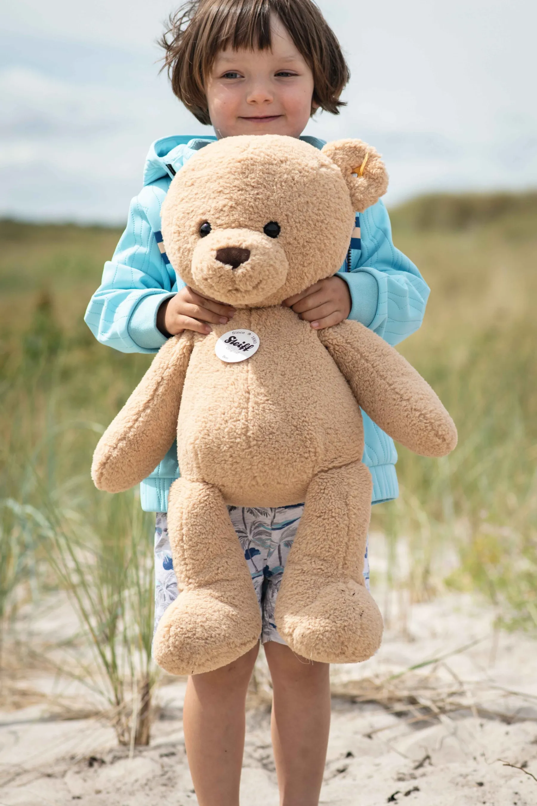 Enfant Steiff Anniversaire|Friends*Ours Teddy Ben, 54 cm, beige