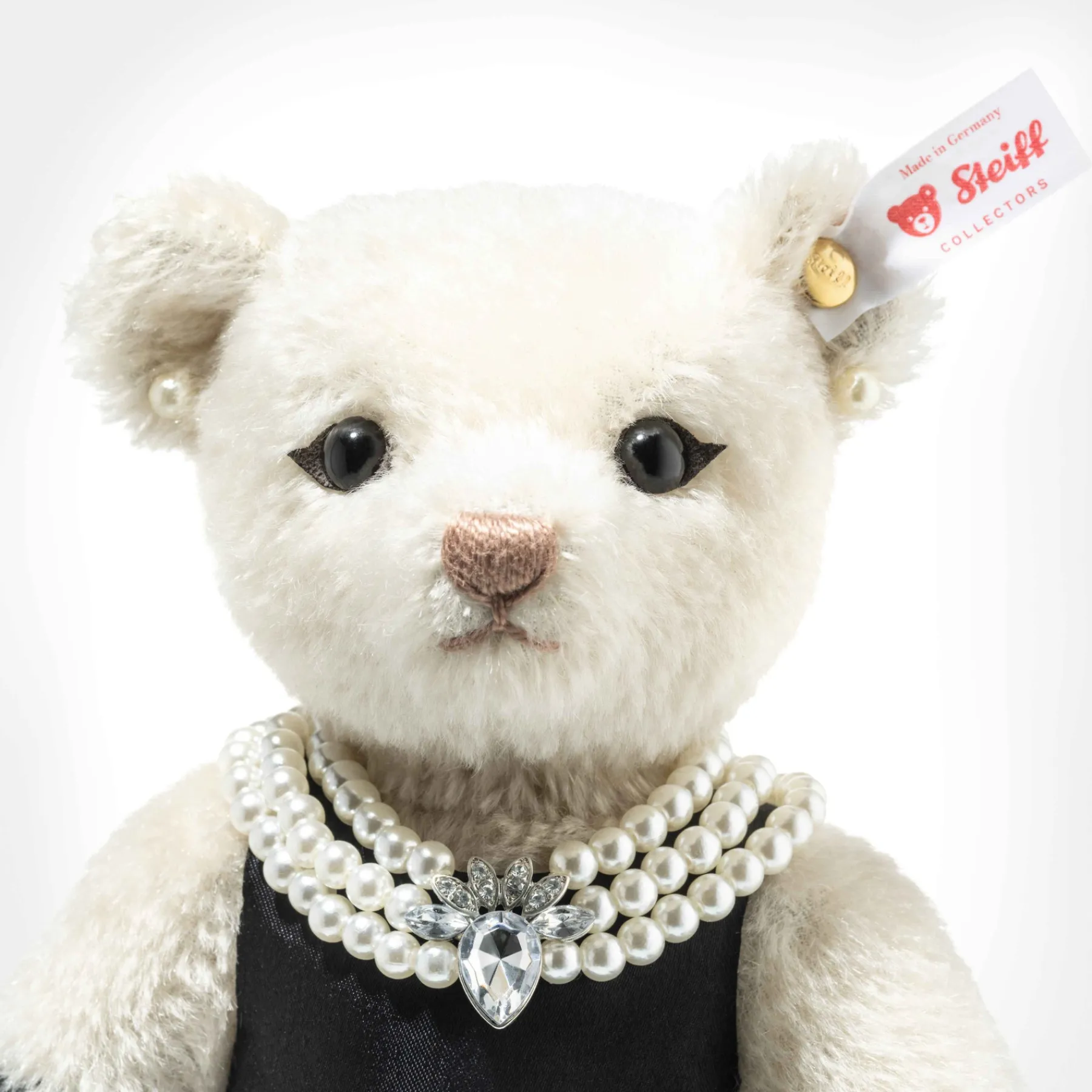 Steiff Édition Limitée*Ours Teddy Hollywood, 30 cm, gris clair
