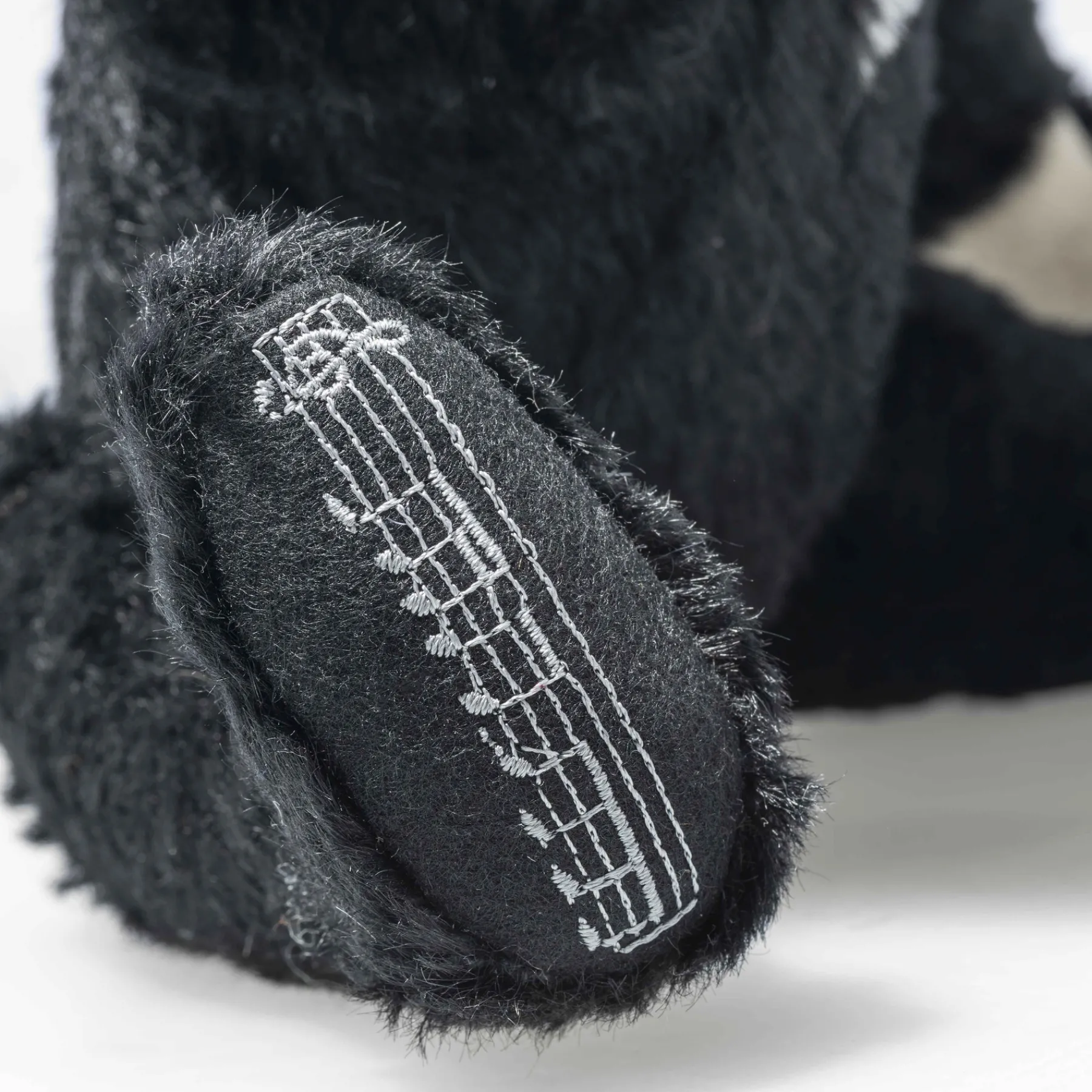 Steiff Édition Limitée*Ours Teddy James Bond Dr. No avec musique, 30 cm, noir