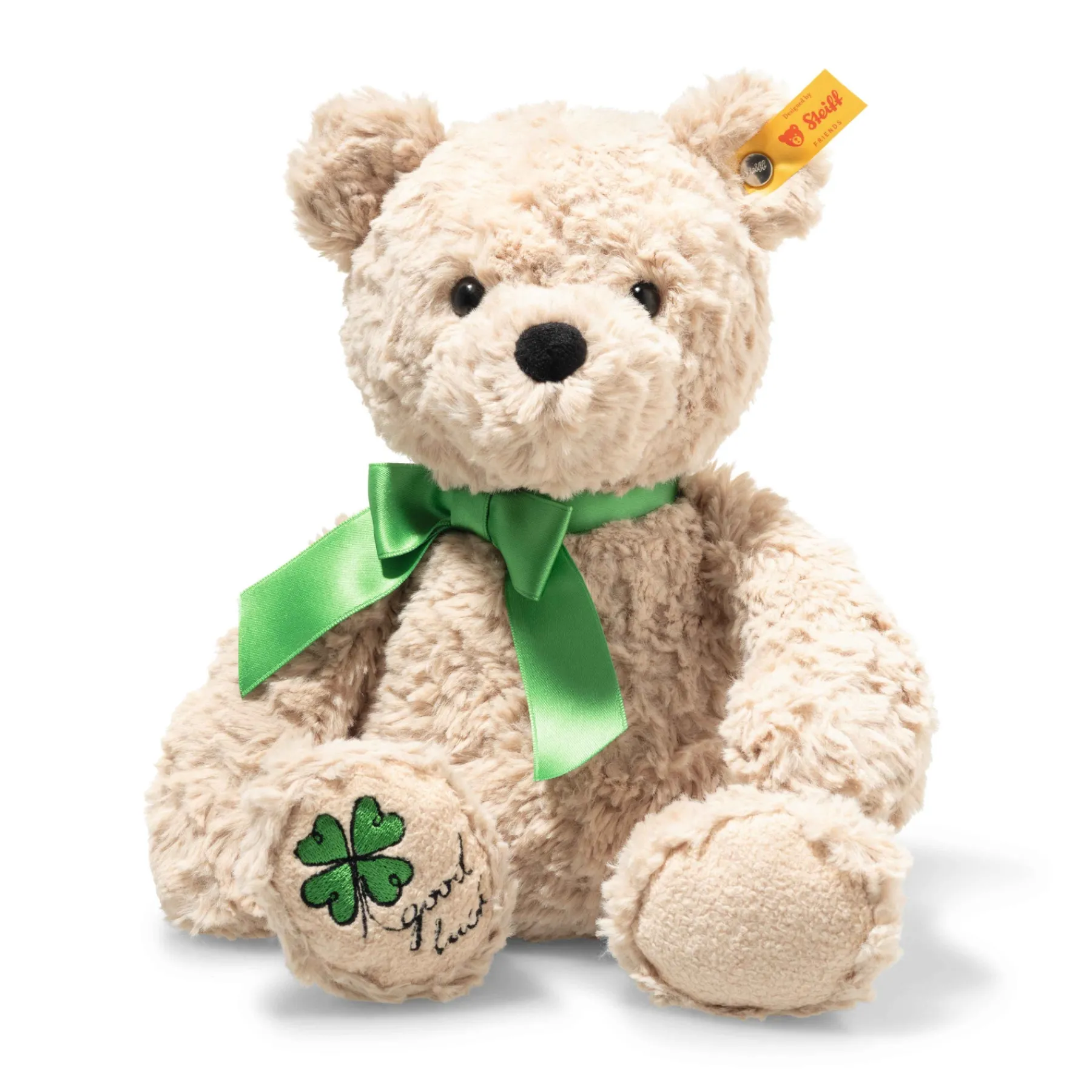 Enfant Steiff Les Porte-bonheur|Oursons Teddy Pour Les Enfants*Ours Teddy Jimmy – Good Luck, 30 cm, beige