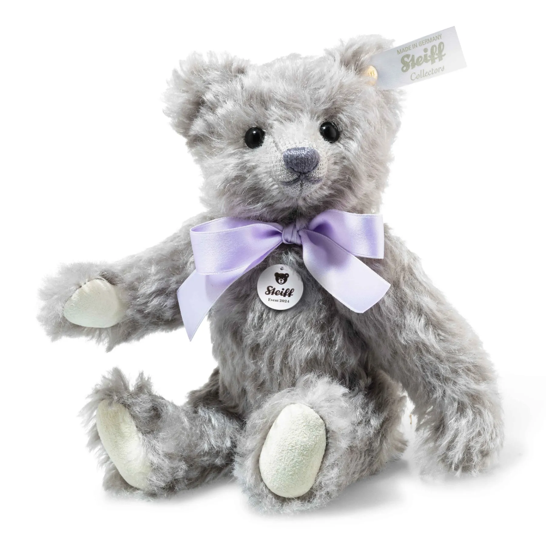 Steiff Édition Limitée*Ours Teddy événement 2024, 20 cm, gris foncé