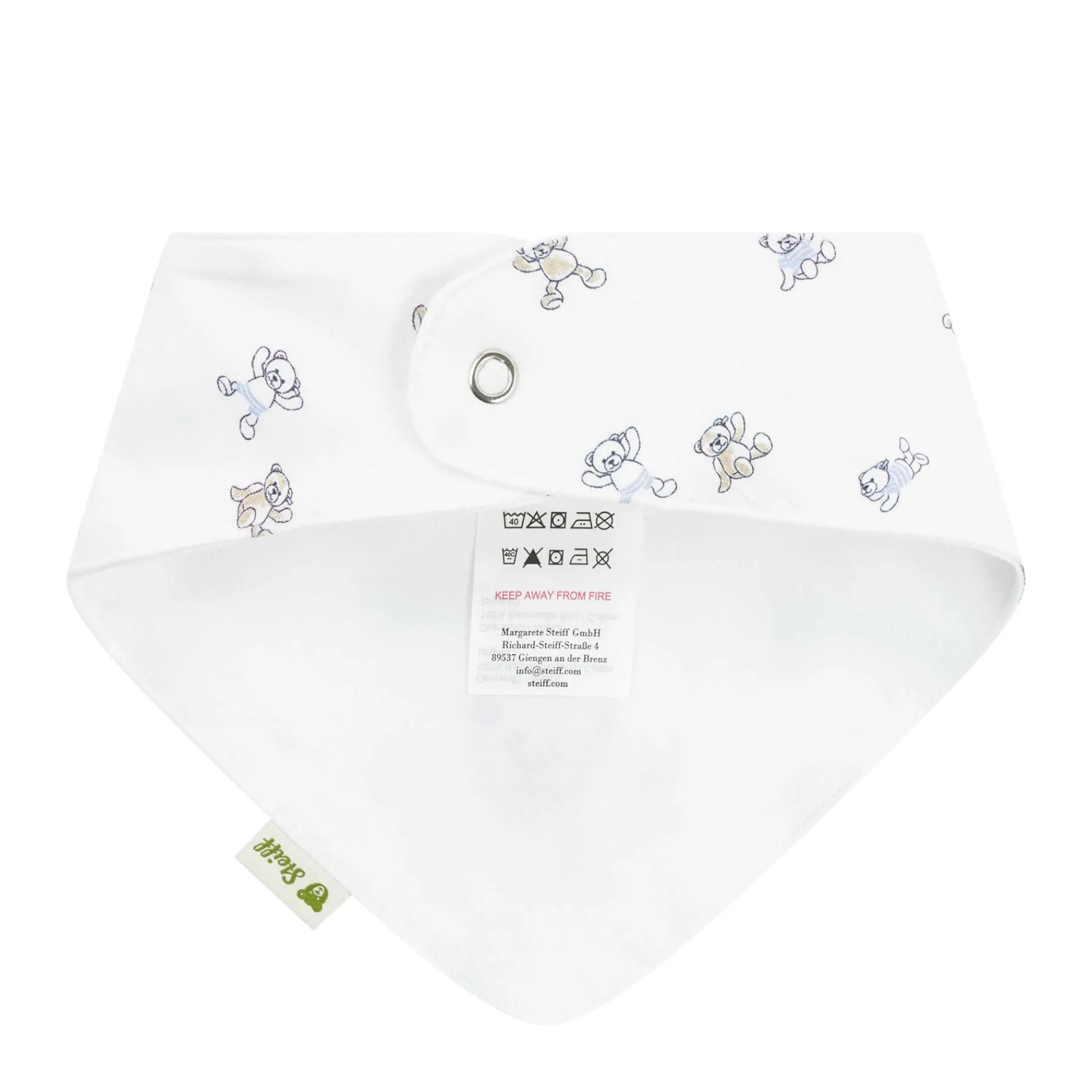 Steiff Naissance|Casquettes, Foulards Et Écharpes Triangulaires*Pack de 2 Bandanas, pour Garçons