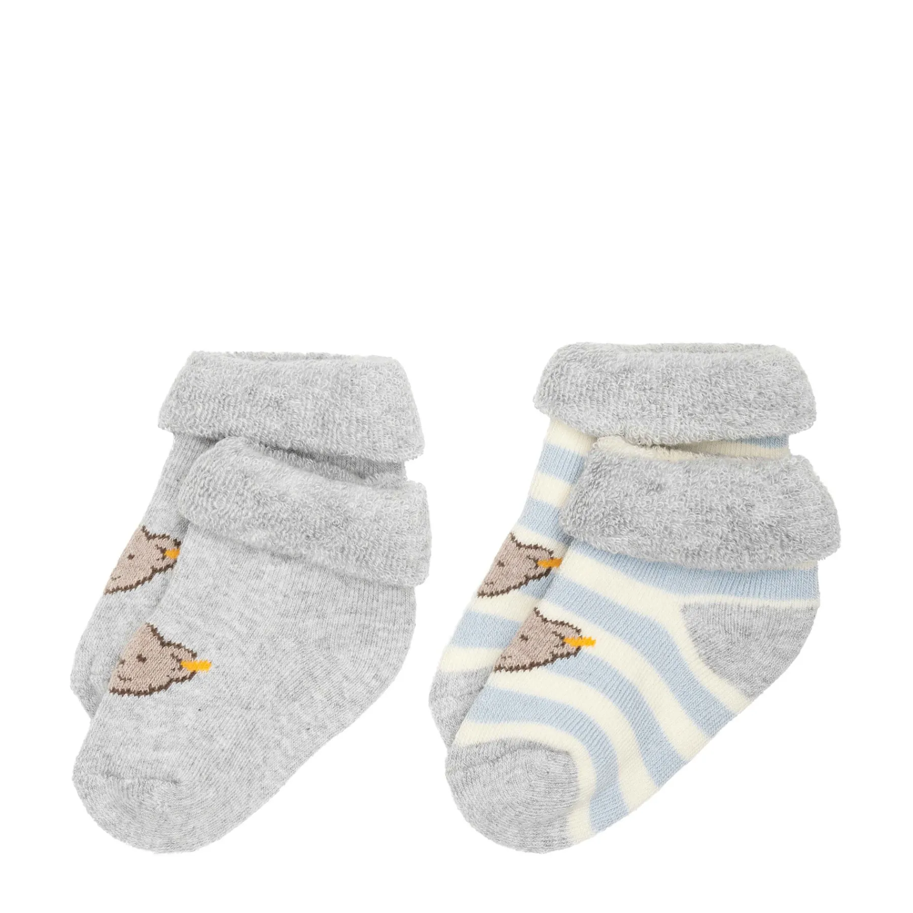Steiff Chaussettes Et Collants*Pack de 2 paires de chaussettes GOTS, bleu clair