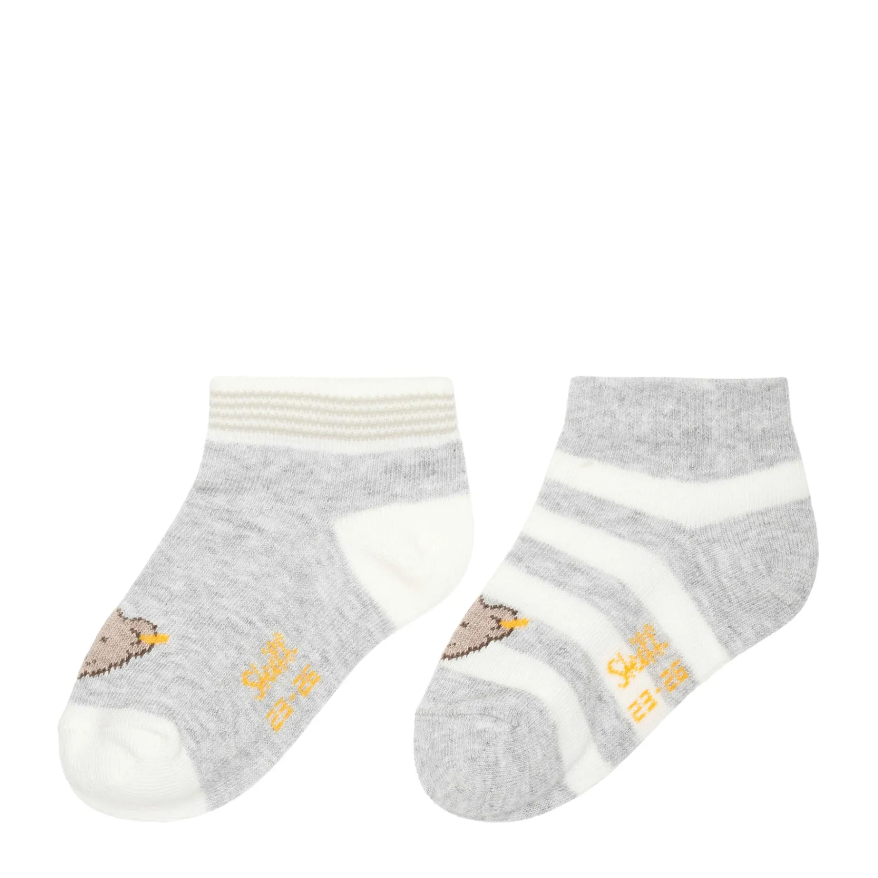 Enfant Steiff Chaussettes Et Collants|Chaussettes Et Collants*Pack de 2 paires de chaussettes GOTS, gris clair