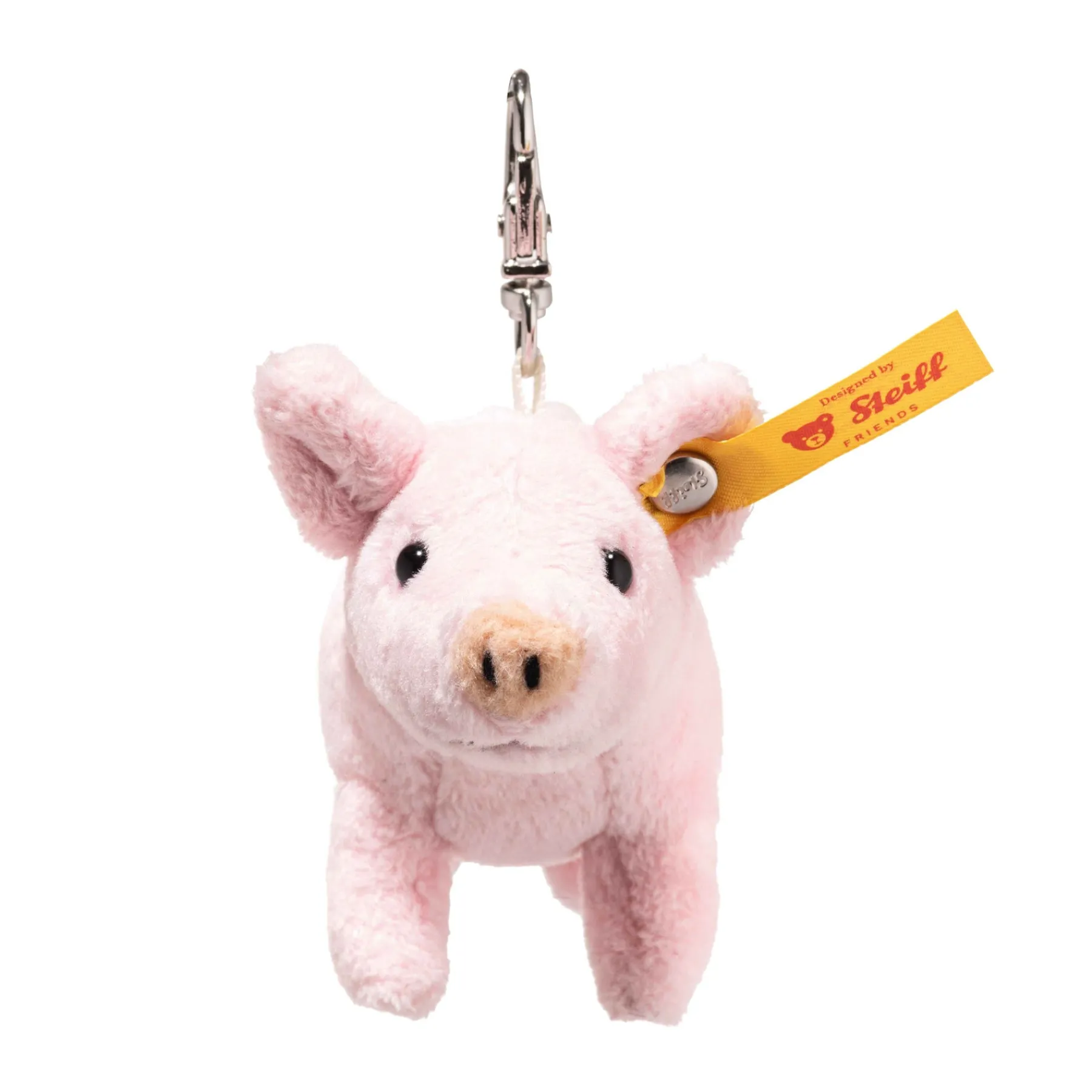 Enfant Steiff Porte-clès|Les Porte-bonheur*Pendentif cochon porte-bonheur, 9 cm, rose pâle