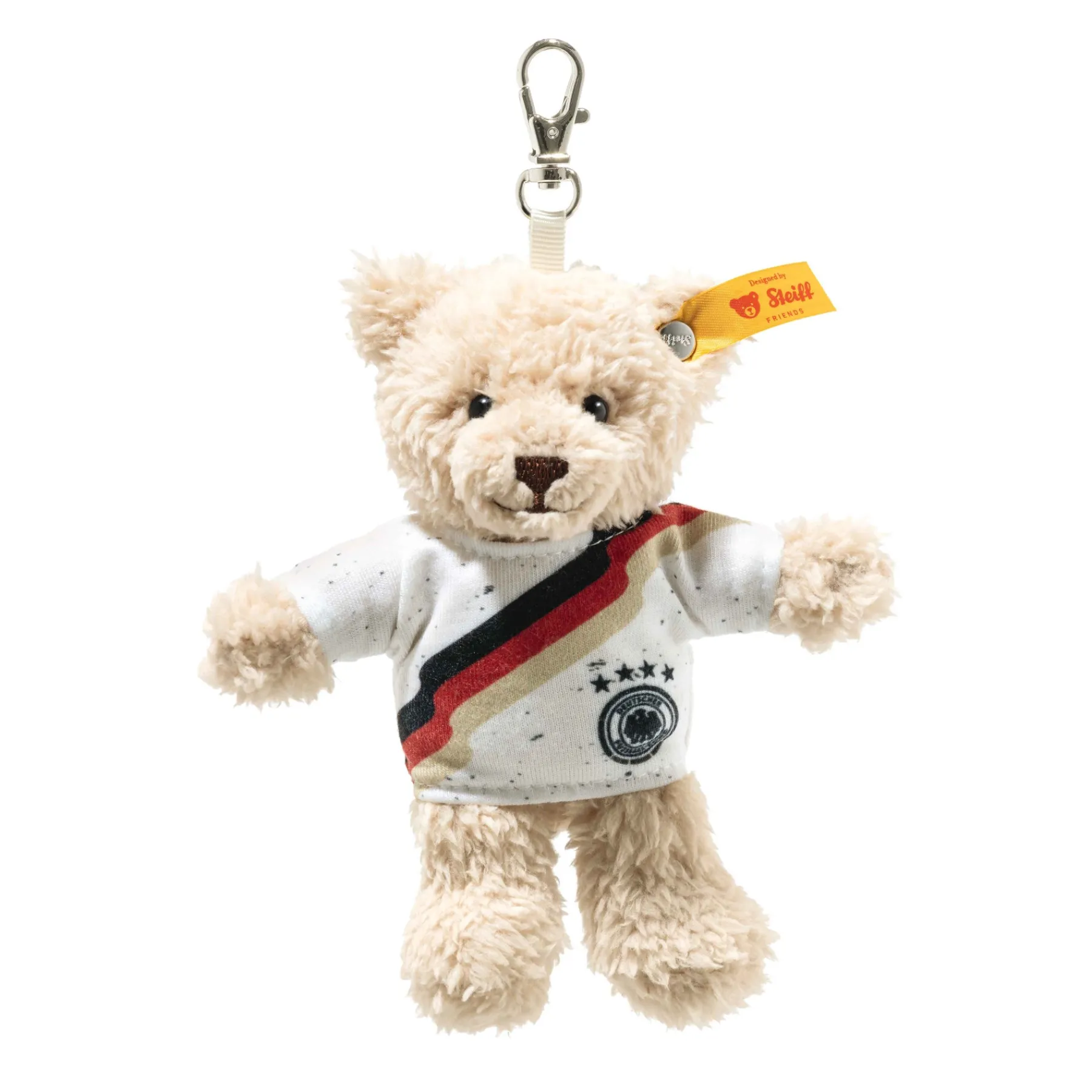 Enfant Steiff Porte-clès|Oursons Teddy Pour Les Enfants*Pendentif ours Teddy Ben DFB édition, 12 cm, beige