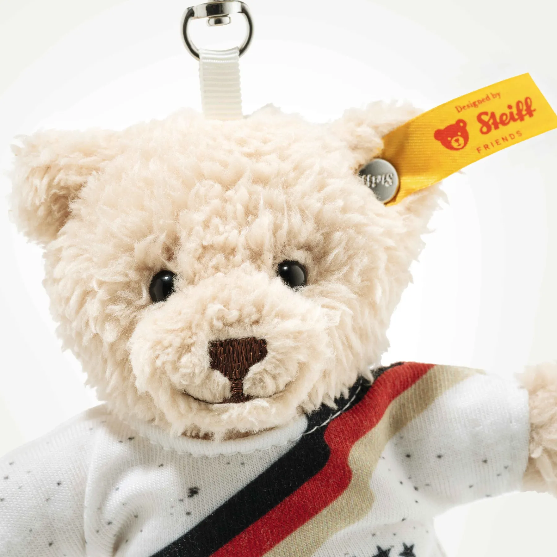 Enfant Steiff Porte-clès|Oursons Teddy Pour Les Enfants*Pendentif ours Teddy Ben DFB édition, 12 cm, beige
