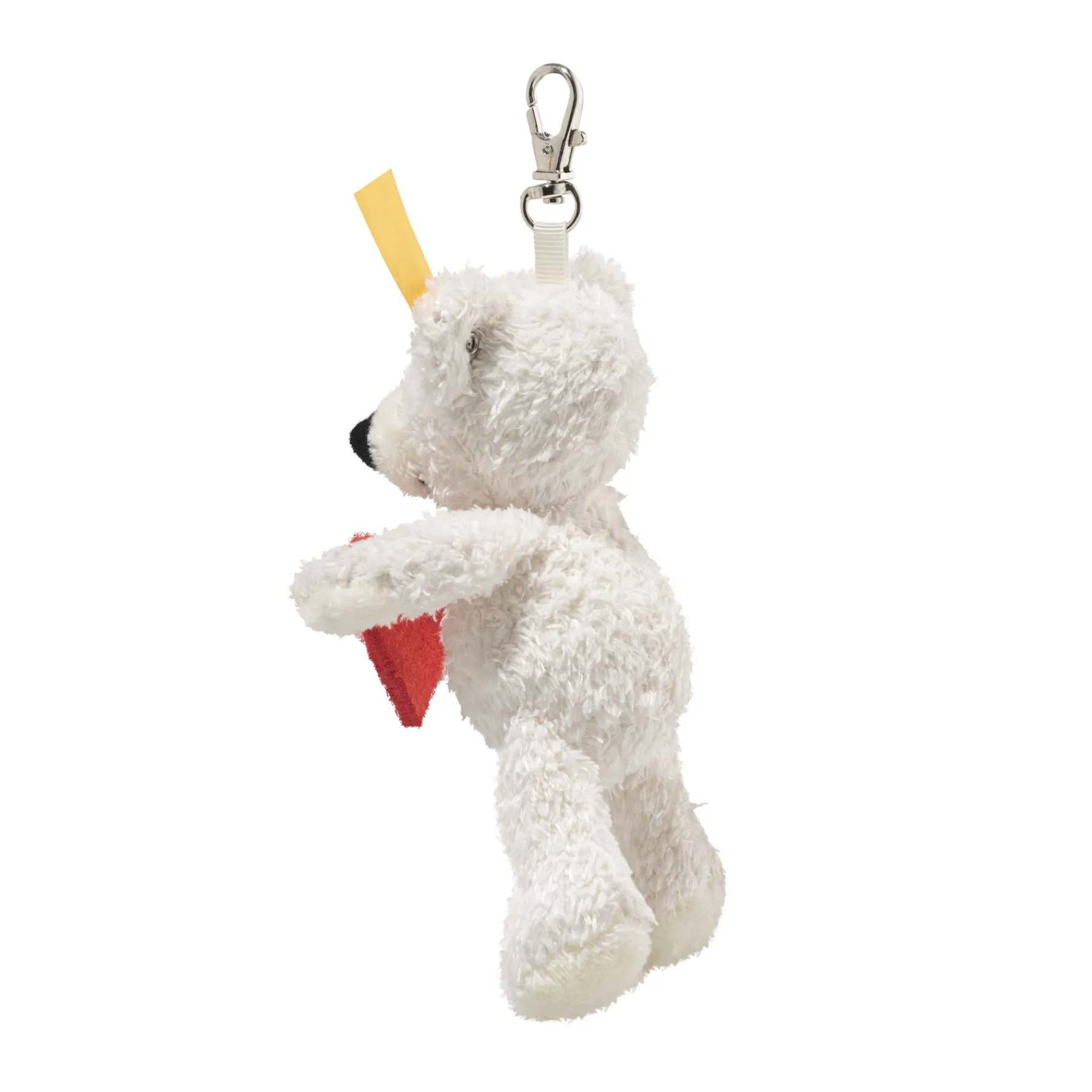 Enfant Steiff Porte-clès|Les Porte-bonheur*Pendentif ours Teddy Lotte – Love, 12 cm, blanc