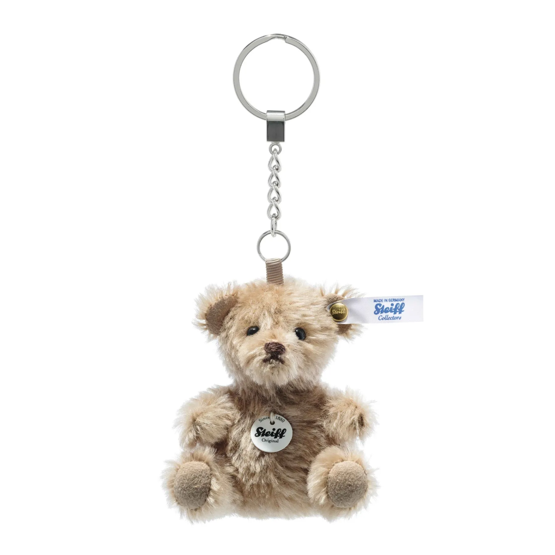 Steiff Collection Classique|Porte-clès*Pendentif ours Teddy miniature, 8 cm, brun clair