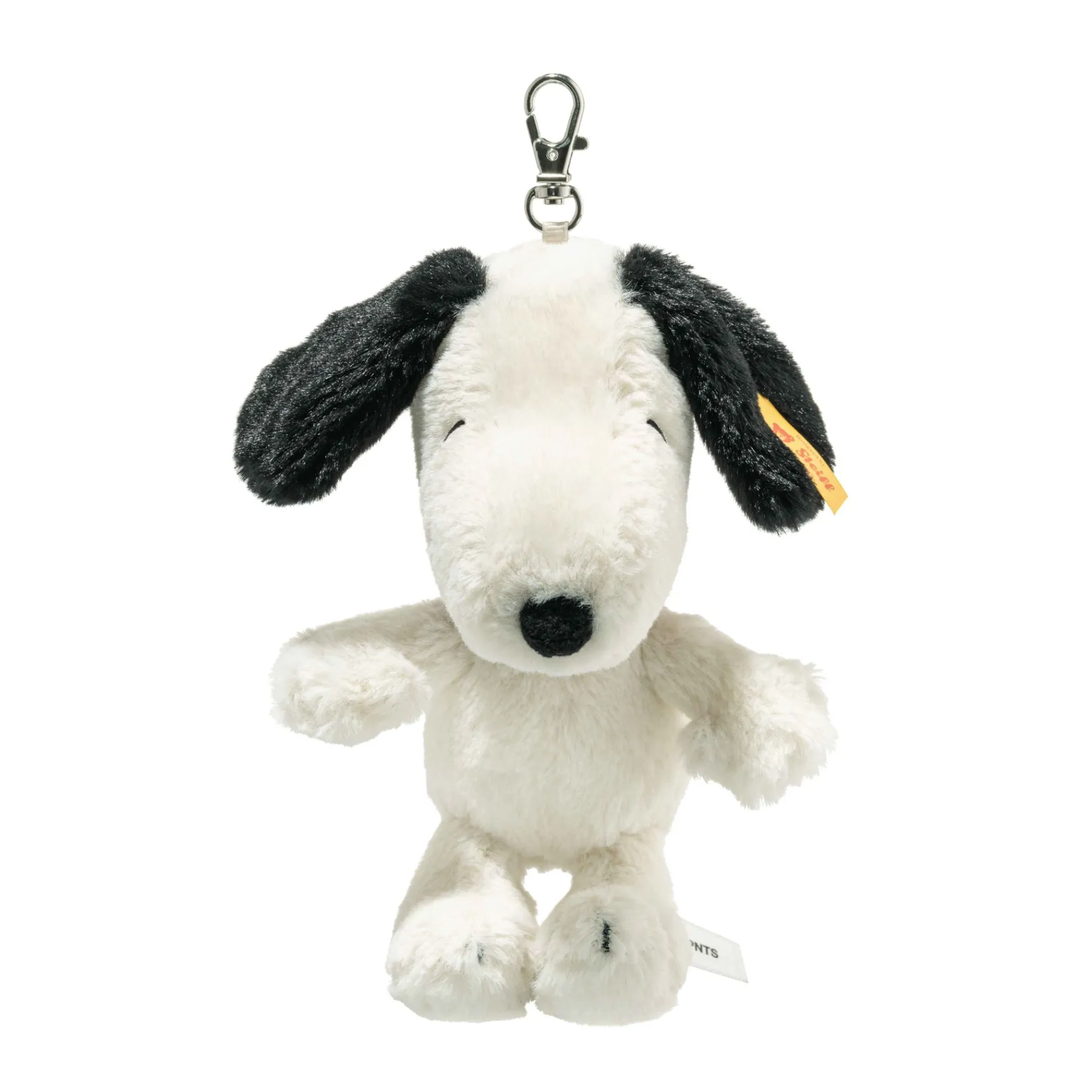 Enfant Steiff Porte-clès|Anniversaire*Pendentif Snoopy, 15 cm, blanc