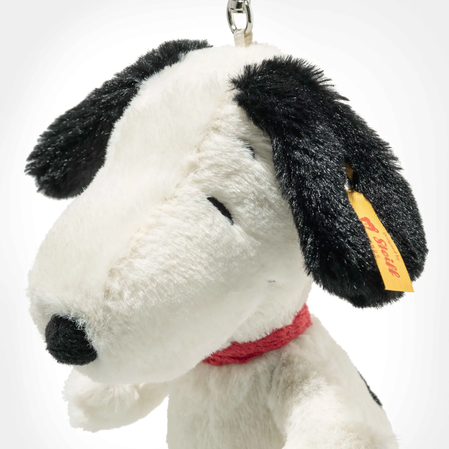 Enfant Steiff Porte-clès|Anniversaire*Pendentif Snoopy, 15 cm, blanc