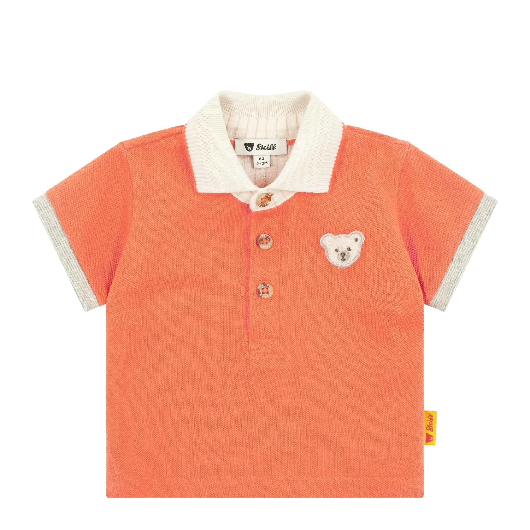 Steiff T-shirts À Manches Longues Et Courtes*Polo manches courtes, pour Garçons