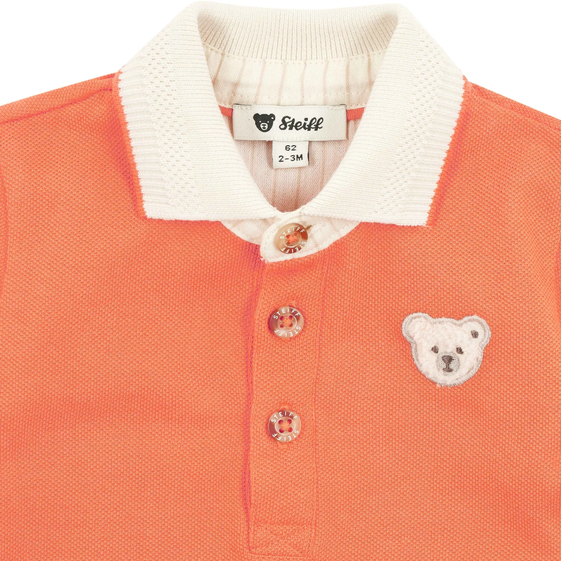 Steiff T-shirts À Manches Longues Et Courtes*Polo manches courtes, pour Garçons
