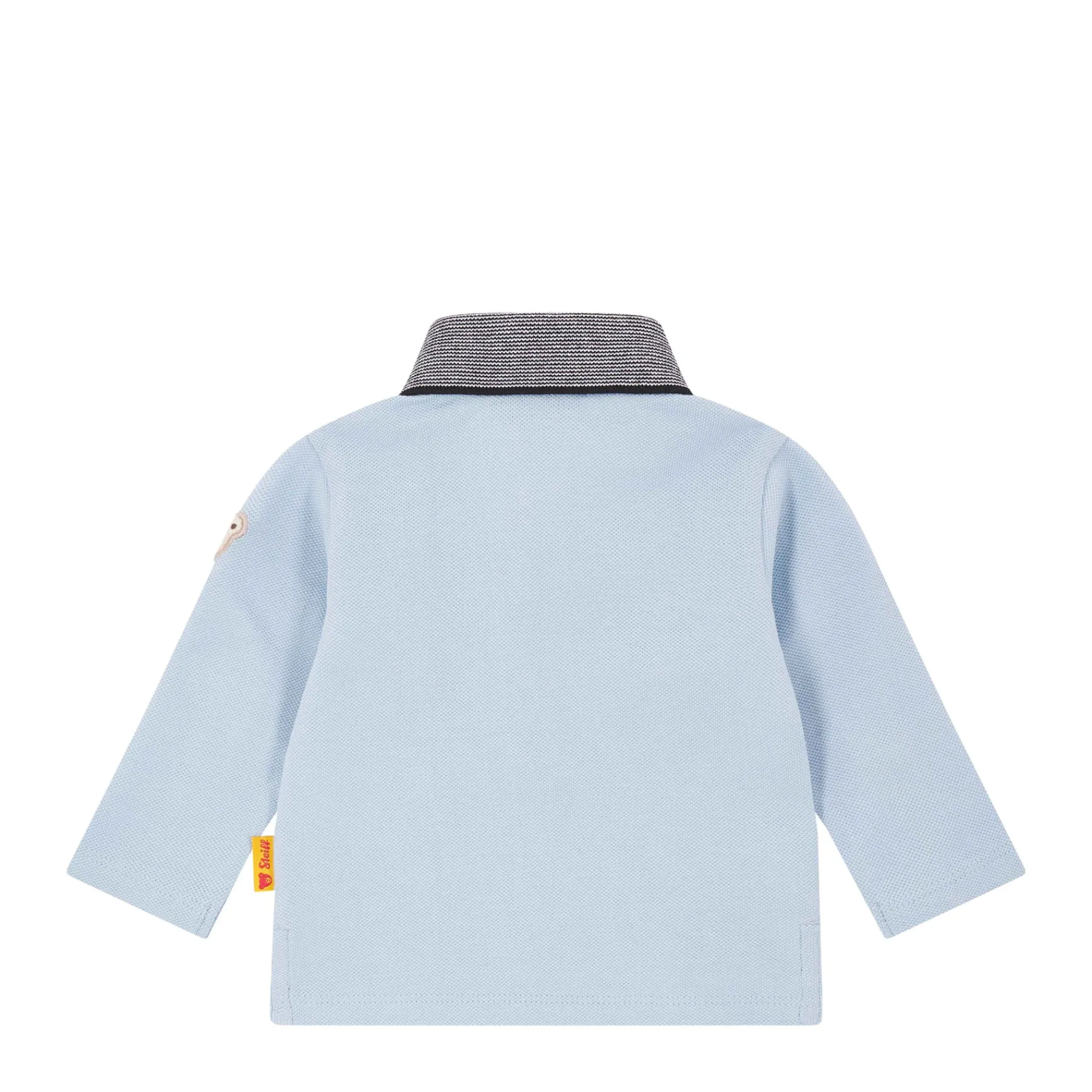 Steiff Bébé Garçon (taille 56-80)|T-shirts À Manches Longues Et Courtes*Polo manches longues, bleu clair pour Garçons