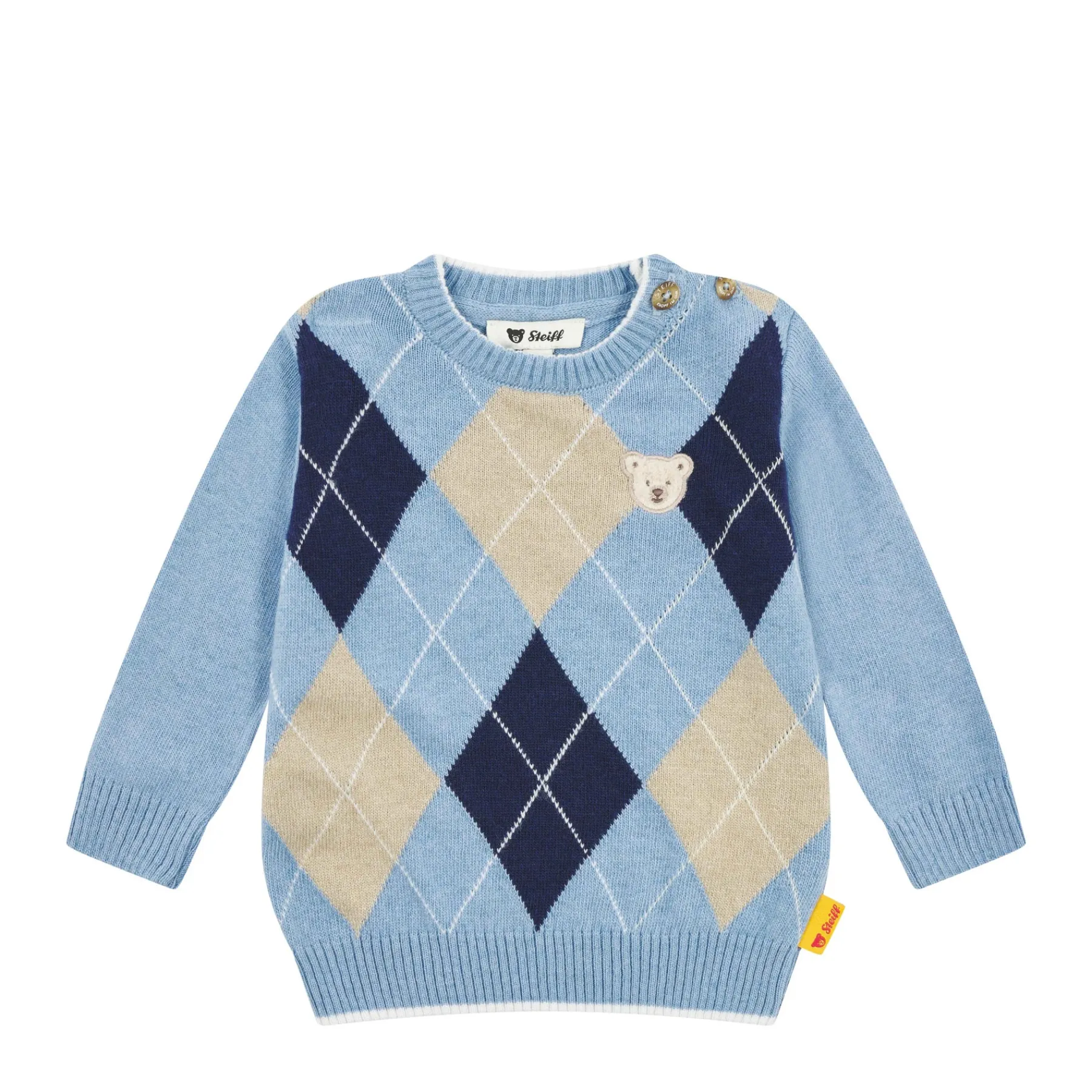 Steiff Bébé Garçon (taille 56-80)|Pull Et Tricot*Pull, bleu foncé pour Garçons