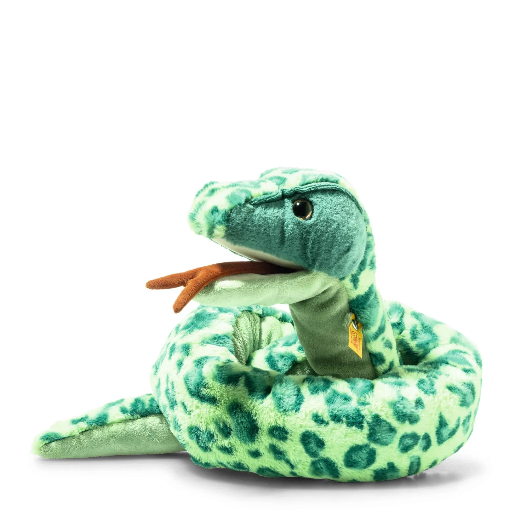 Enfant Steiff Les Porte-bonheur|Anniversaire*Serpent Gin, 130 cm, vert clair