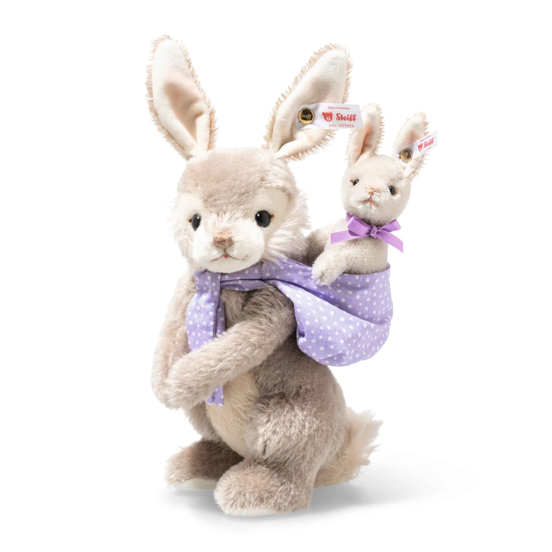 Steiff Édition Limitée*Set de lapin, 21 cm, gris clair