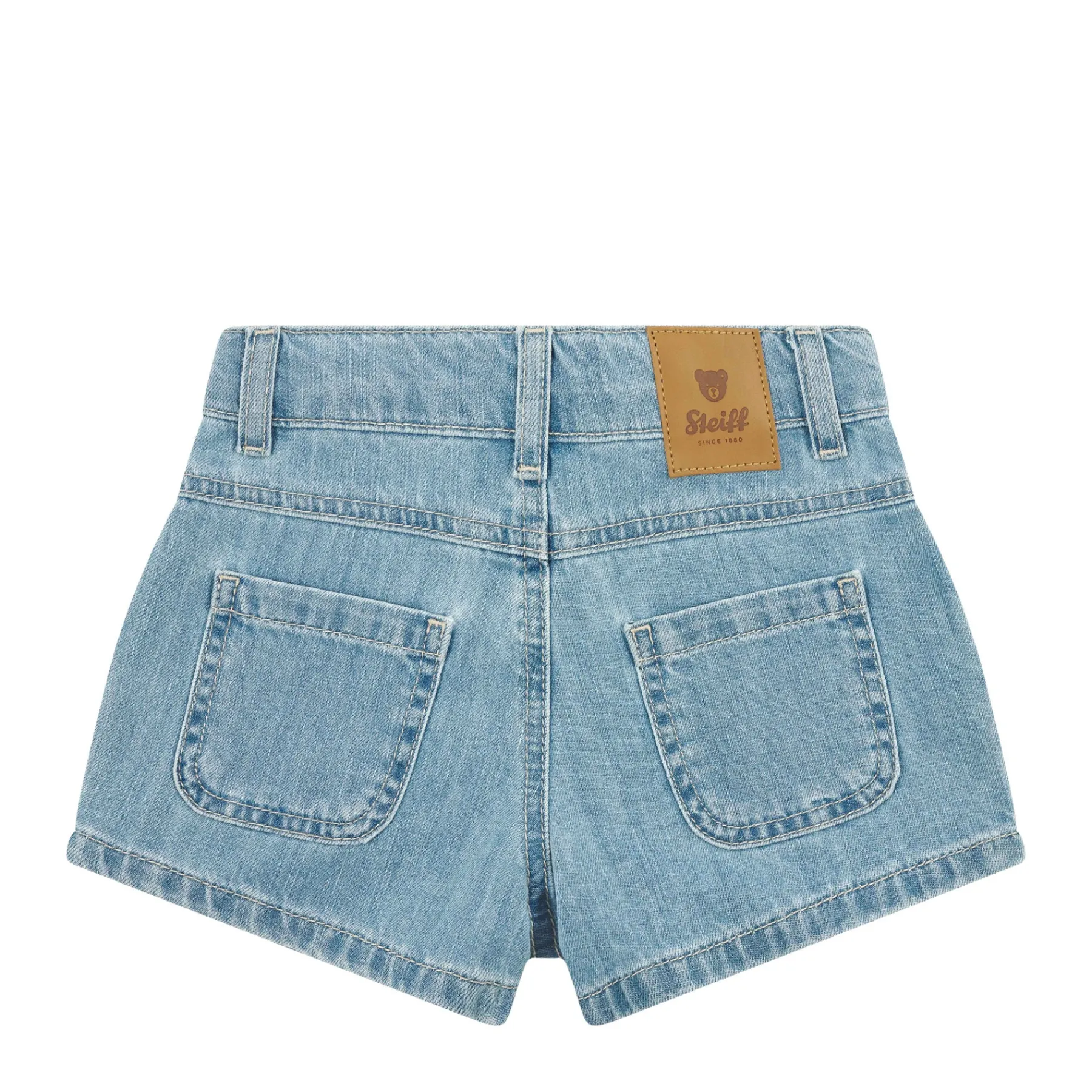 Enfant Steiff Pantalons Et Jeans*Short en jean, bleu moyenne pour Filles