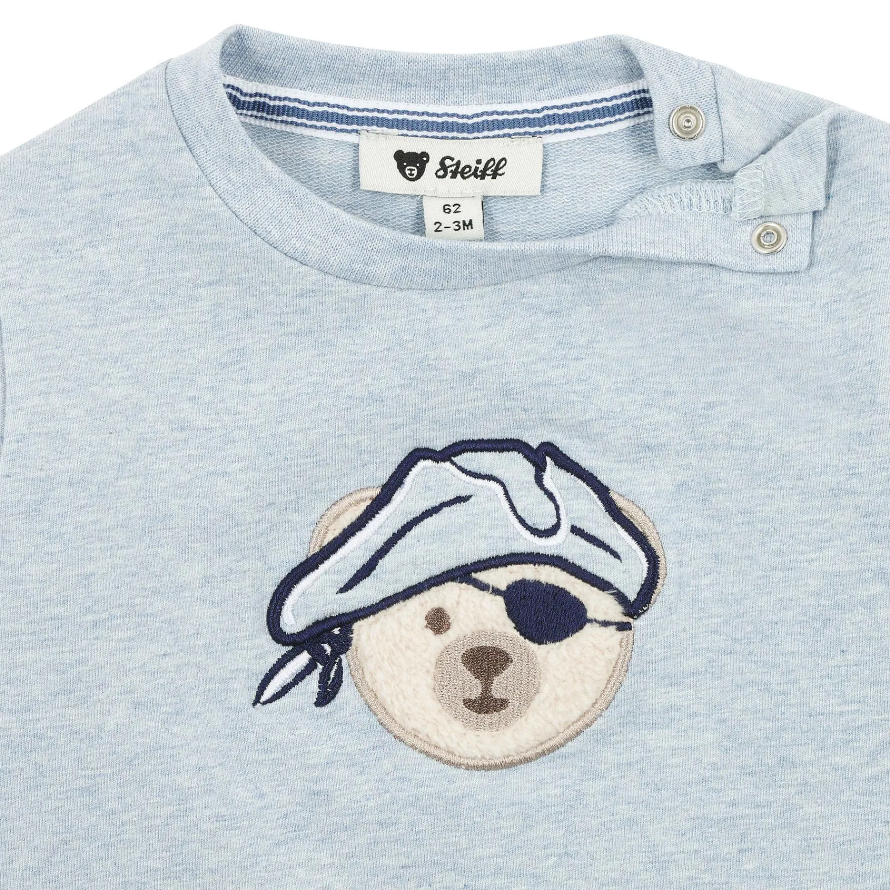 Steiff Vestes Et Sweatshirts*Sweatshirt, bleu clair pour Garçons
