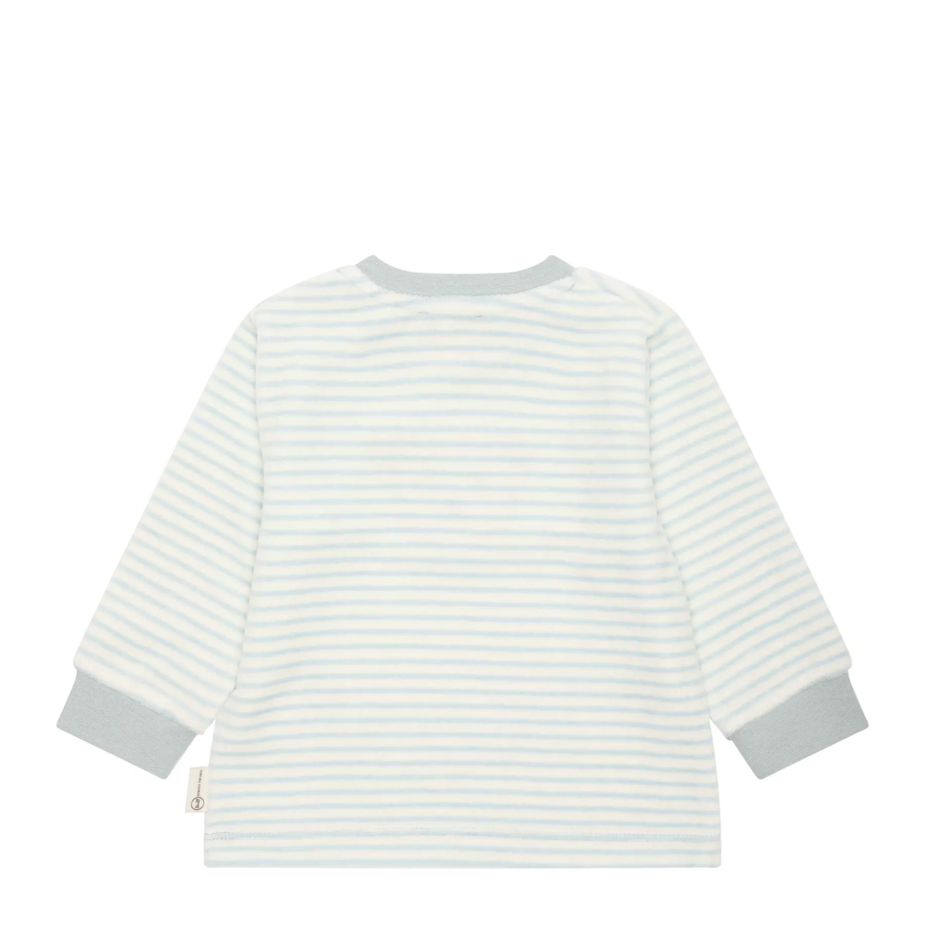 Steiff Vêtements De Bébé Certifiés Gots|Vestes Et Sweatshirts*Sweatshirt GOTS, bleu clair